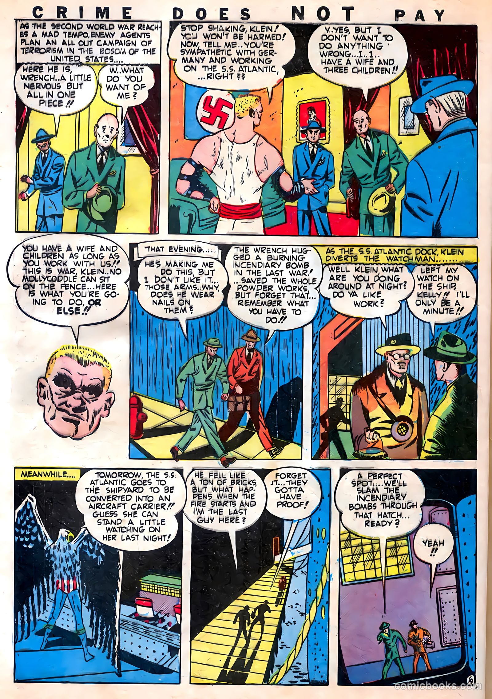 Crime Does Not Pay #22 (1942) — page 62 of 68