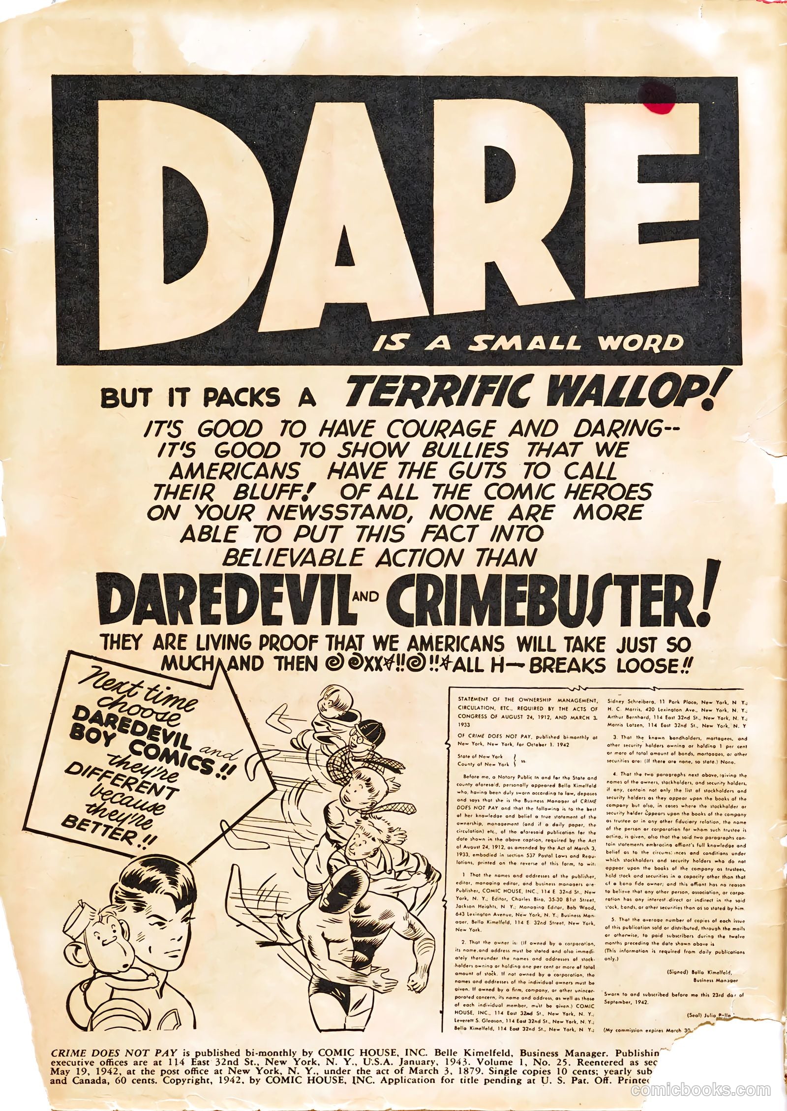 Crime Does Not Pay #25 (1943) — page 2 of 68