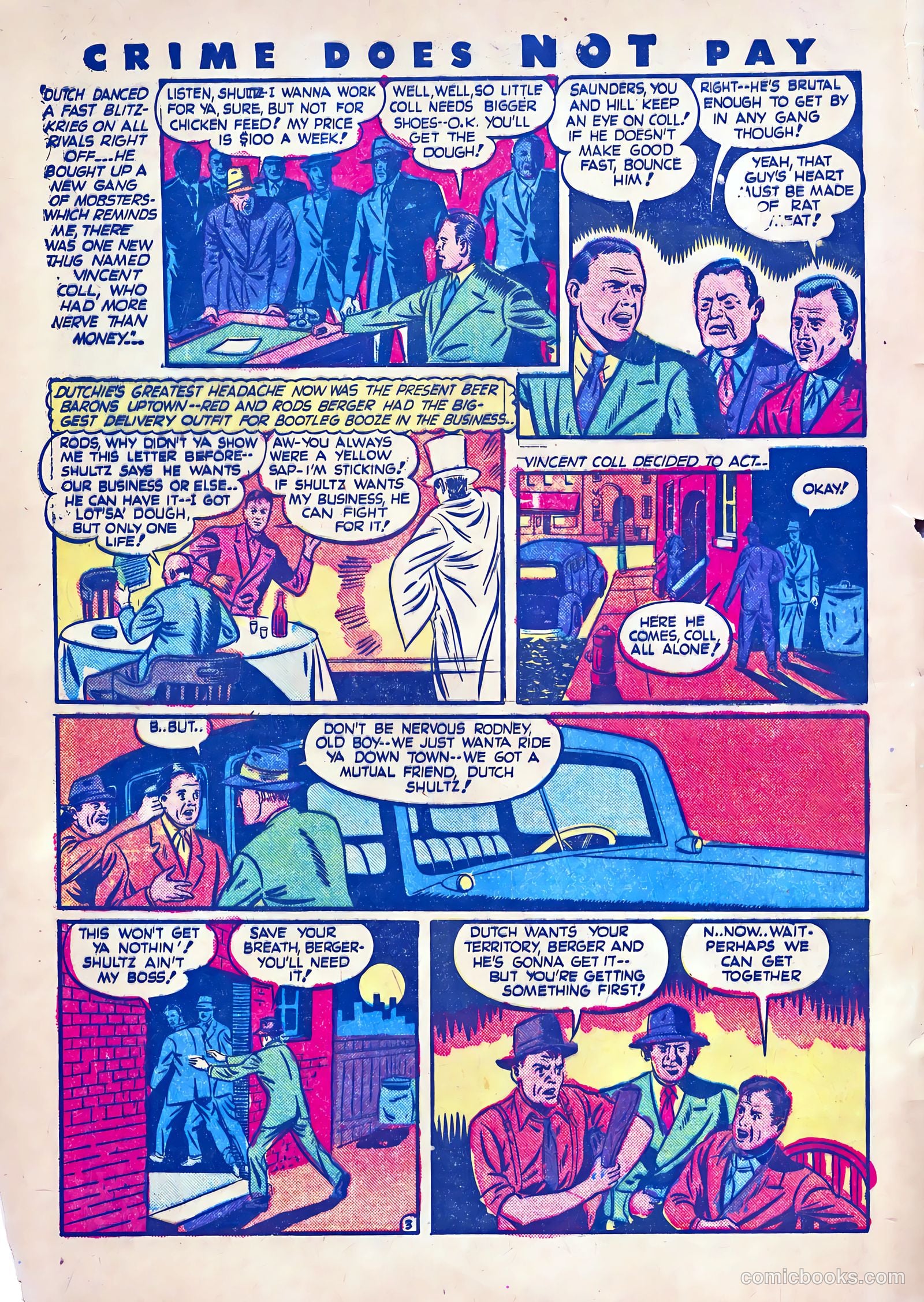 Crime Does Not Pay #25 (1943) — page 6 of 68
