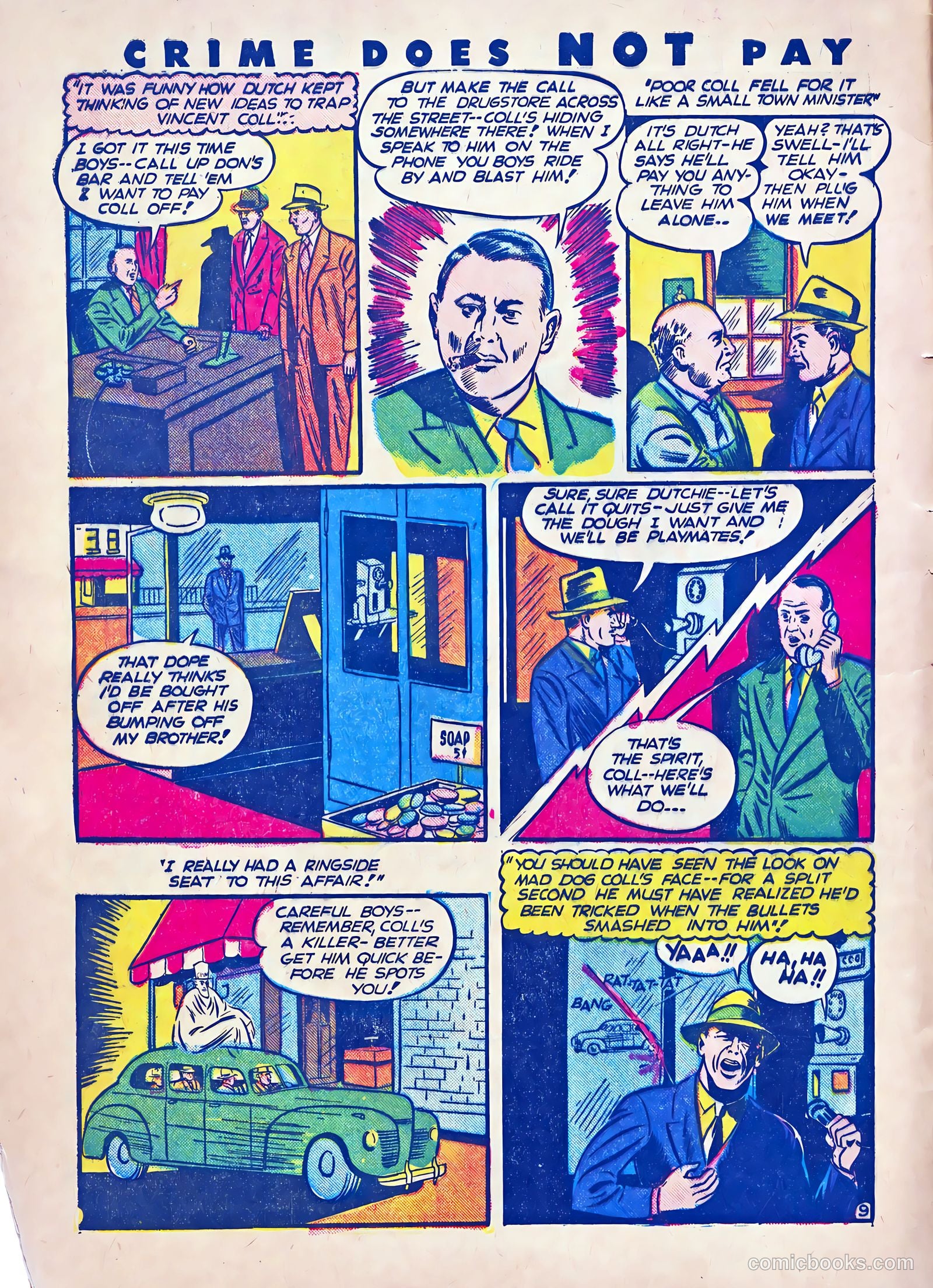 Crime Does Not Pay #25 (1943) — page 12 of 68