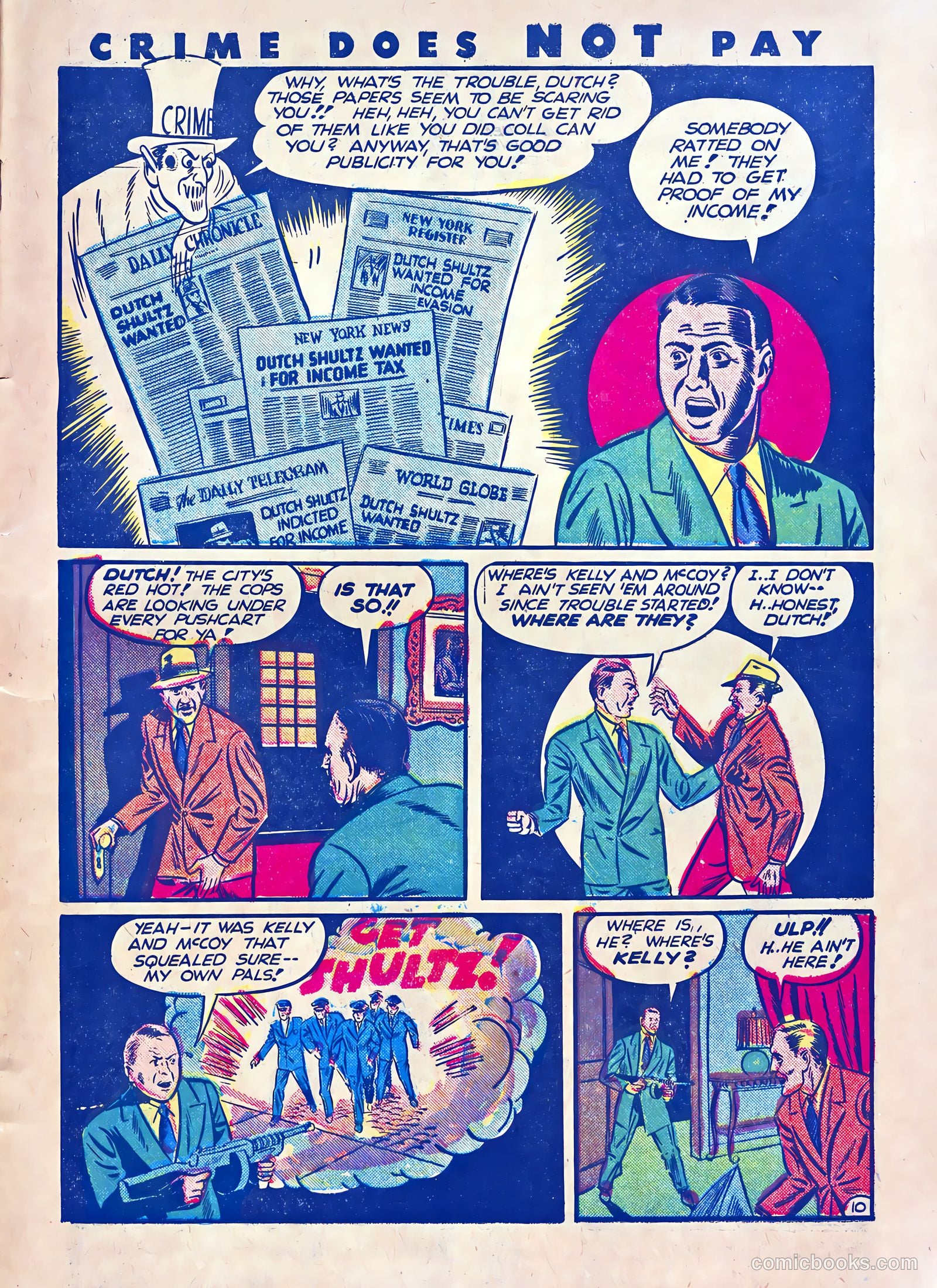 Crime Does Not Pay #25 (1943) — page 13 of 68