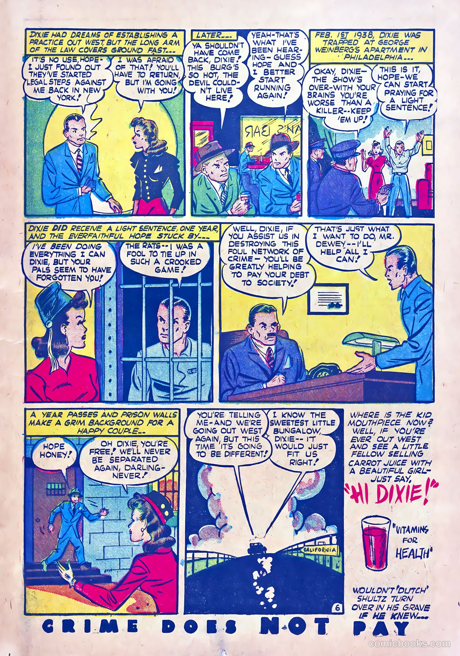 Crime Does Not Pay #25 (1943) — page 21 of 68