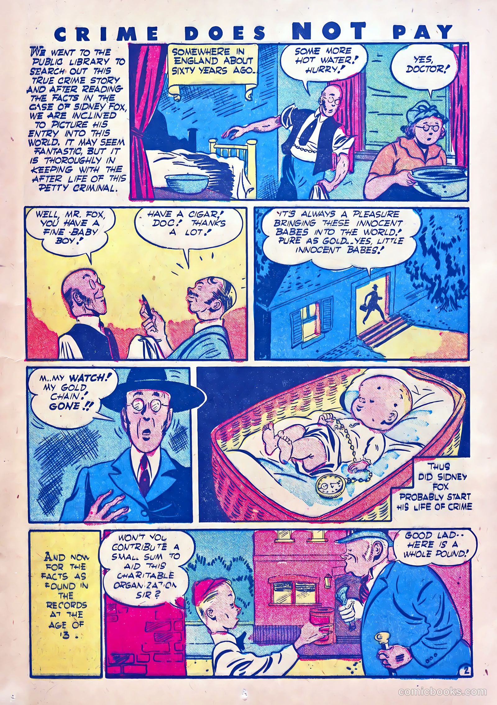 Crime Does Not Pay #25 (1943) — page 23 of 68