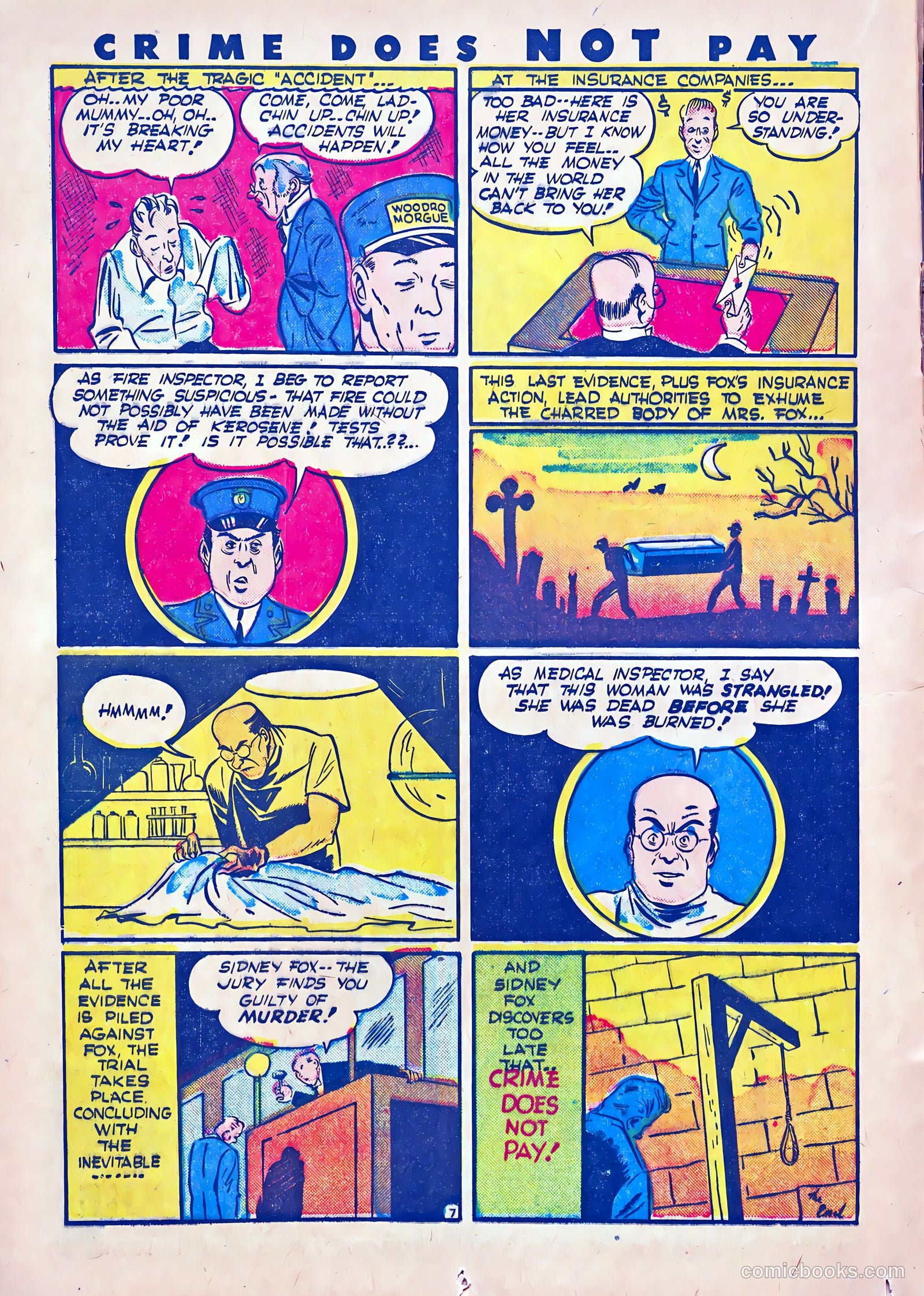 Crime Does Not Pay #25 (1943) — page 28 of 68