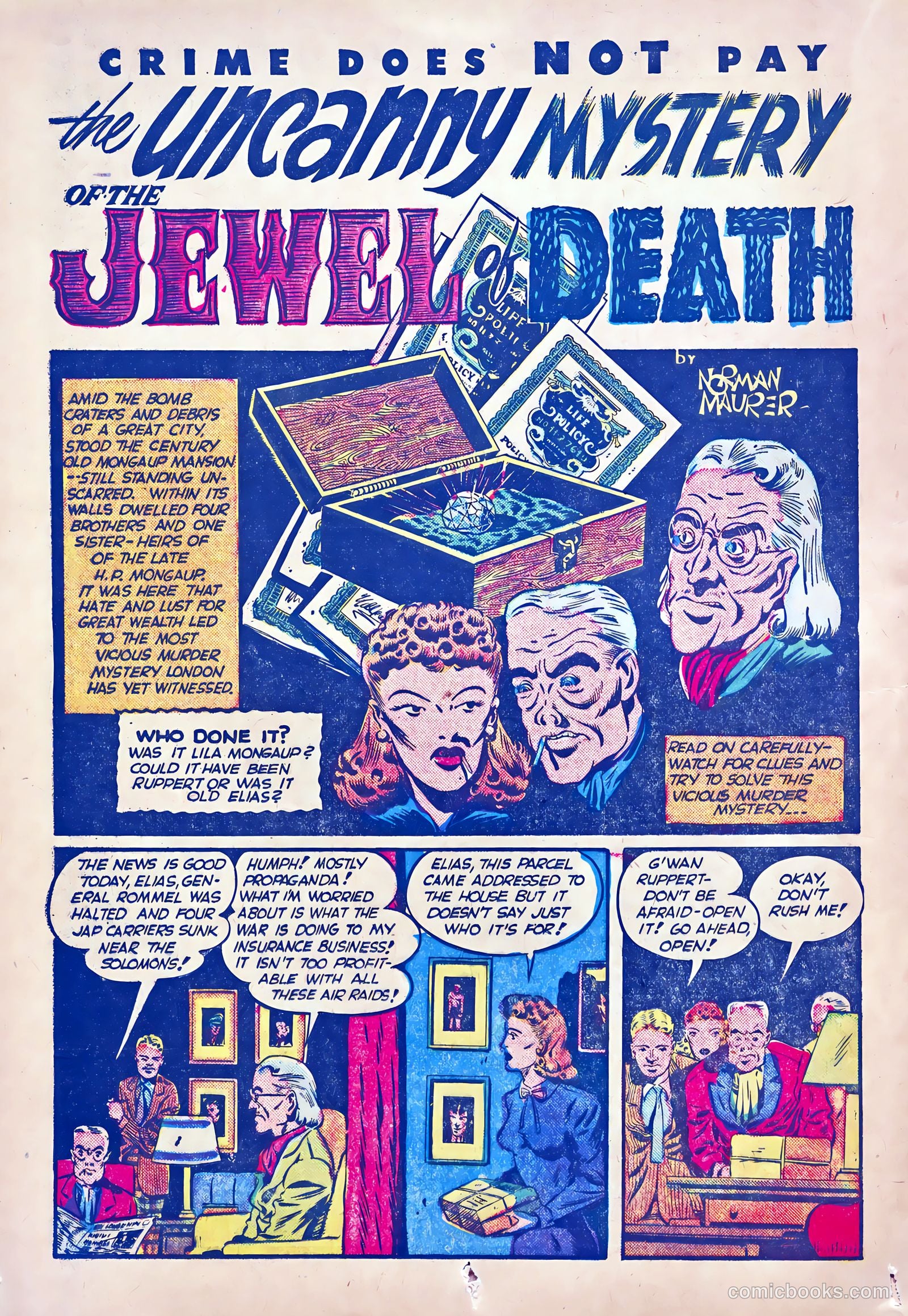 Crime Does Not Pay #25 (1943) — page 30 of 68