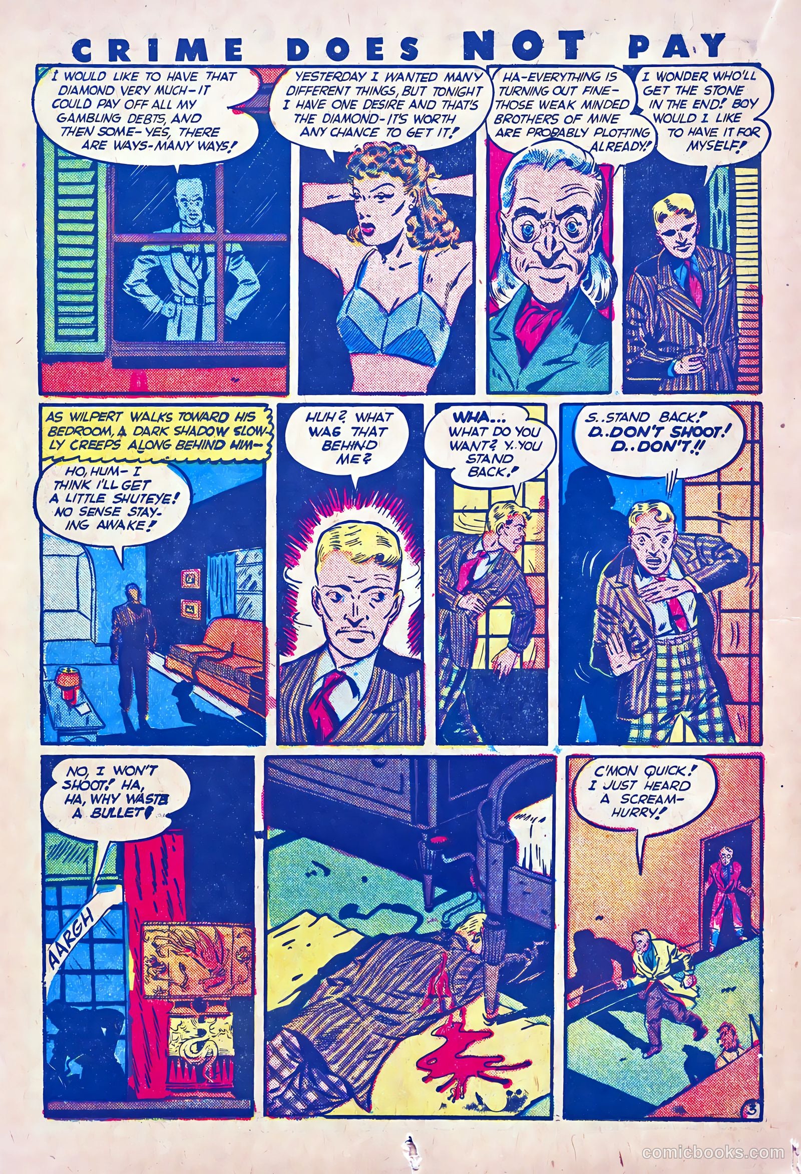 Crime Does Not Pay #25 (1943) — page 32 of 68