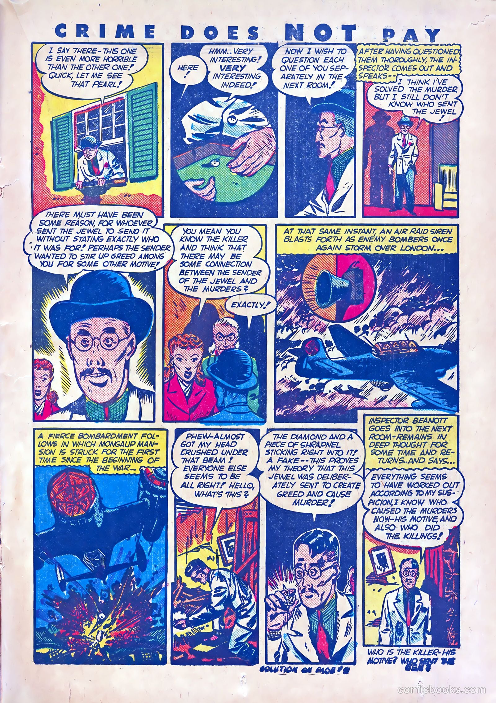 Crime Does Not Pay #25 (1943) — page 35 of 68