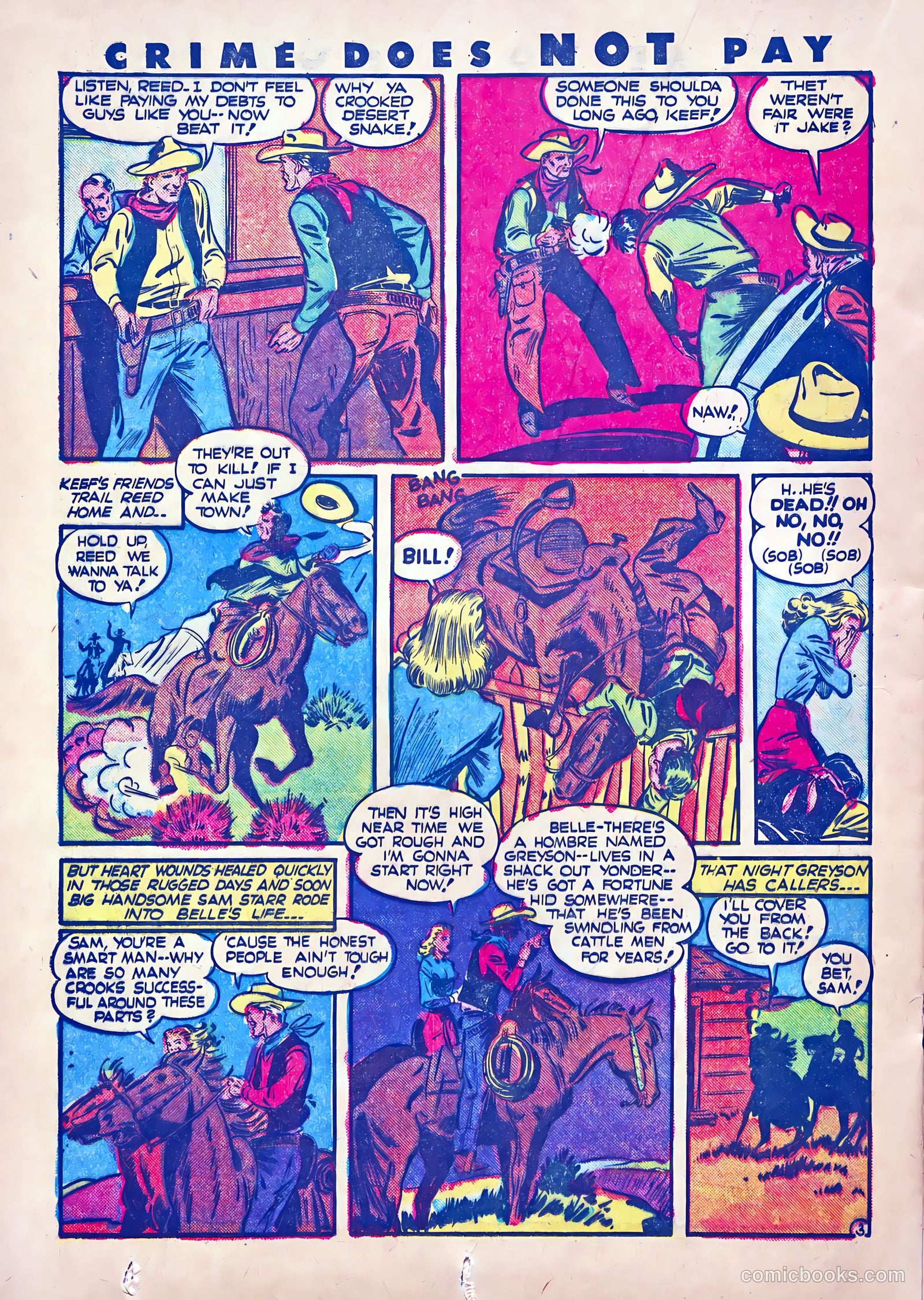 Crime Does Not Pay #25 (1943) — page 38 of 68