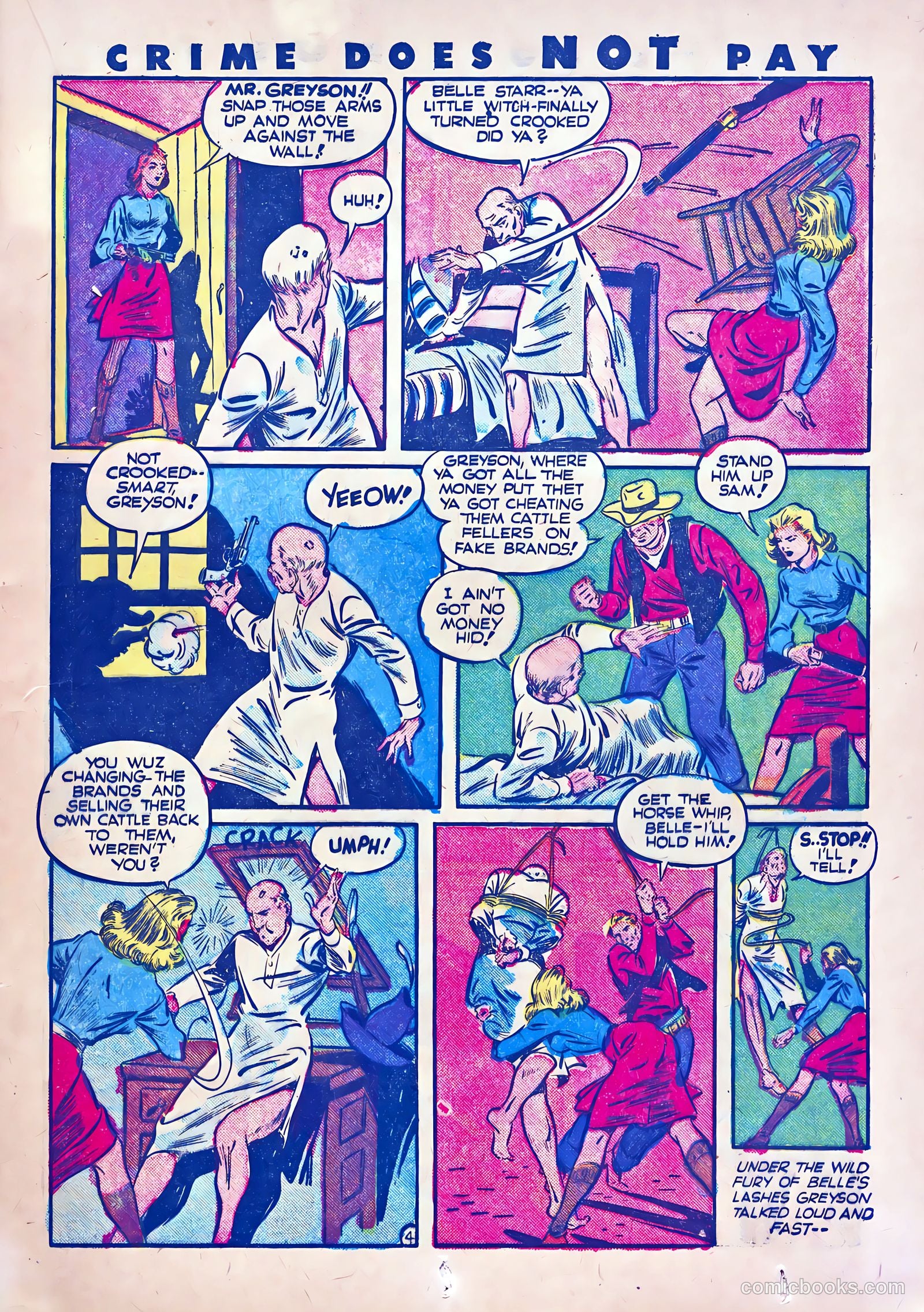 Crime Does Not Pay #25 (1943) — page 39 of 68