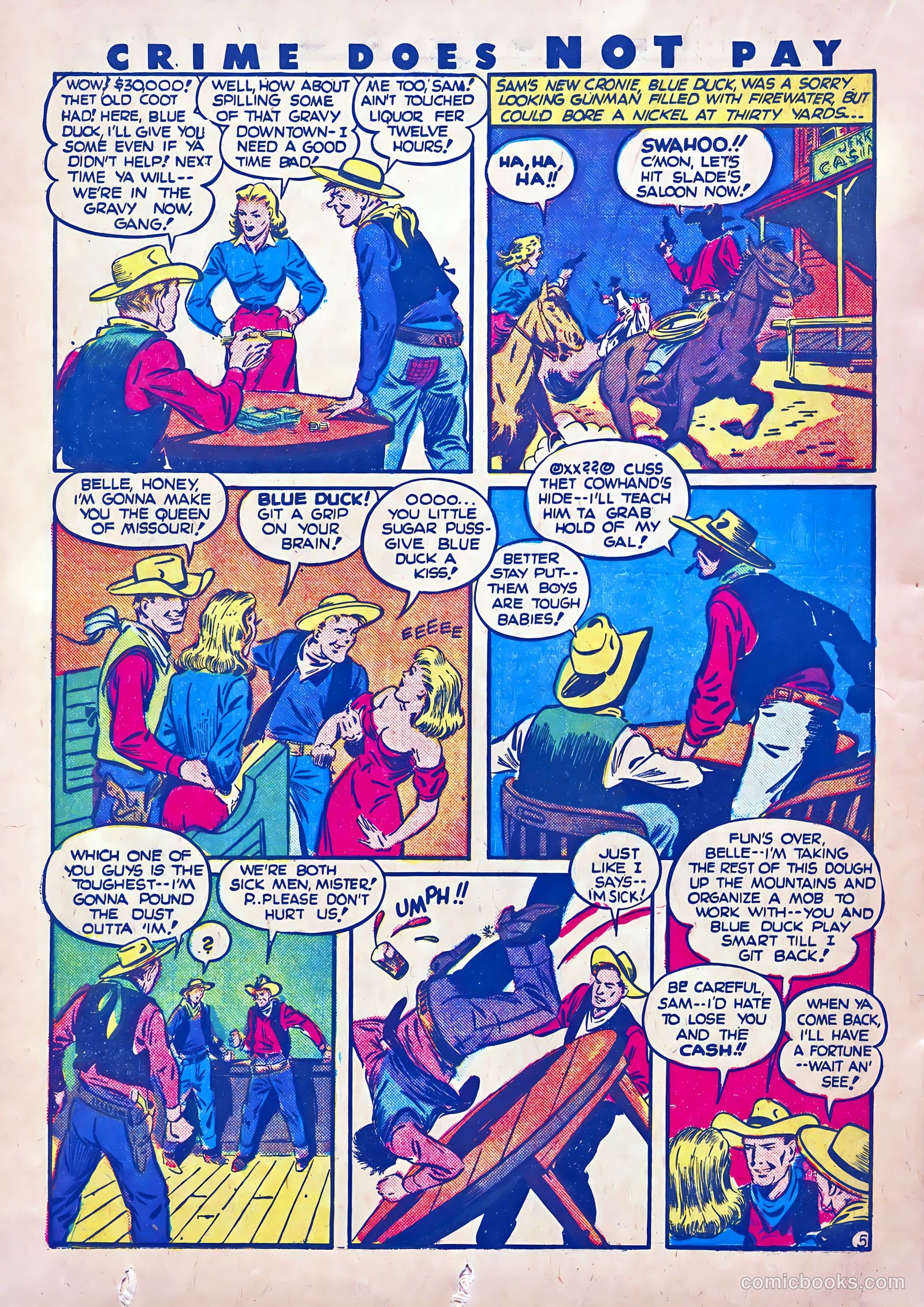 Crime Does Not Pay #25 (1943) — page 40 of 68