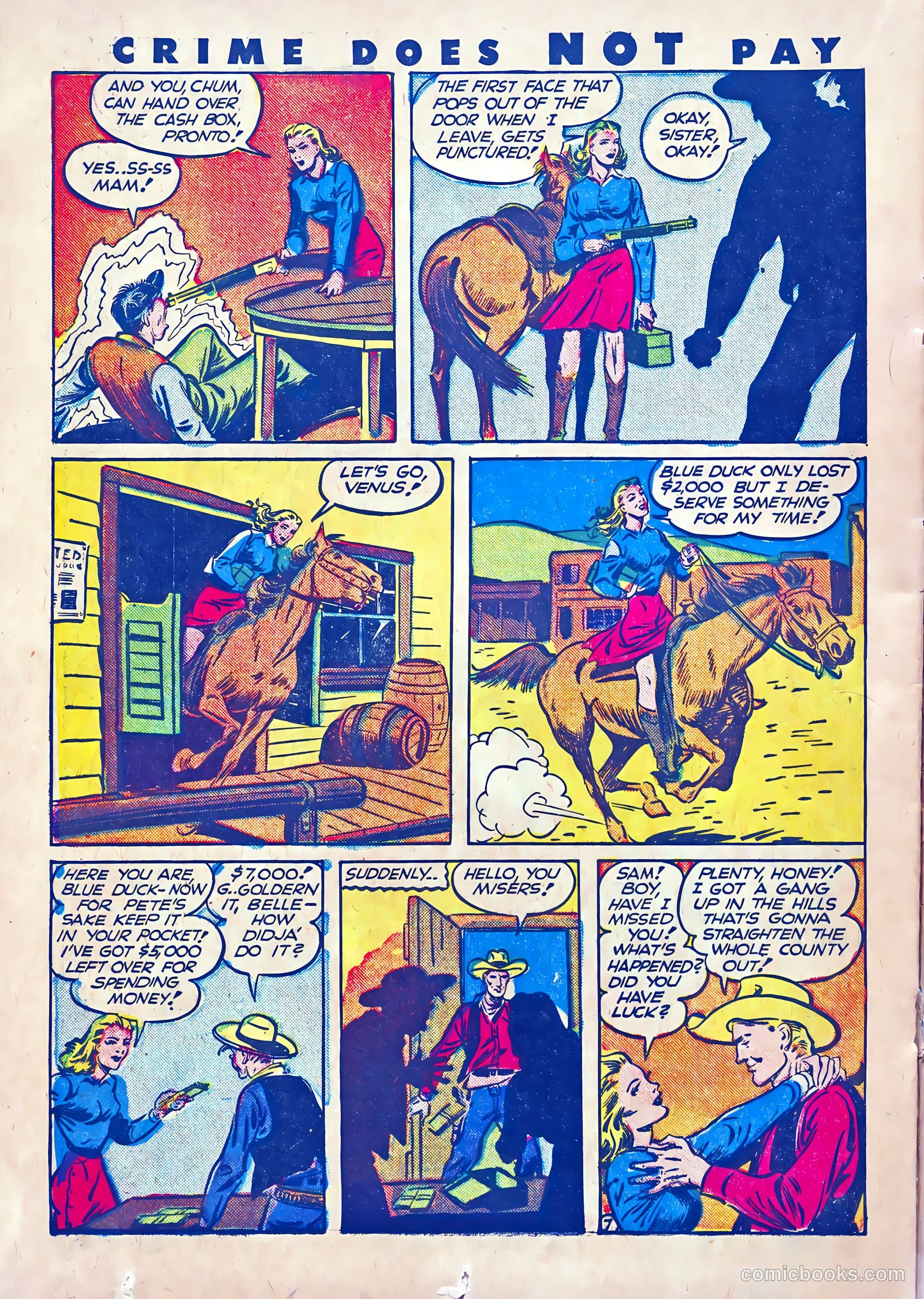 Crime Does Not Pay #25 (1943) — page 42 of 68