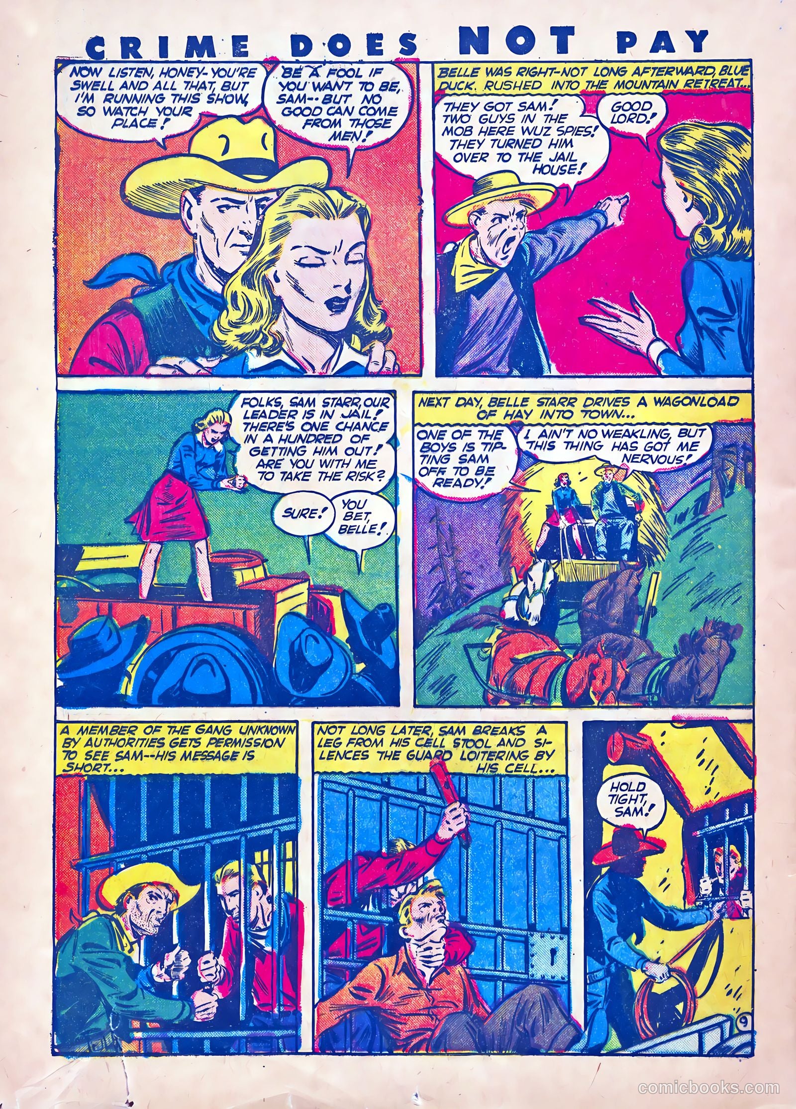 Crime Does Not Pay #25 (1943) — page 44 of 68