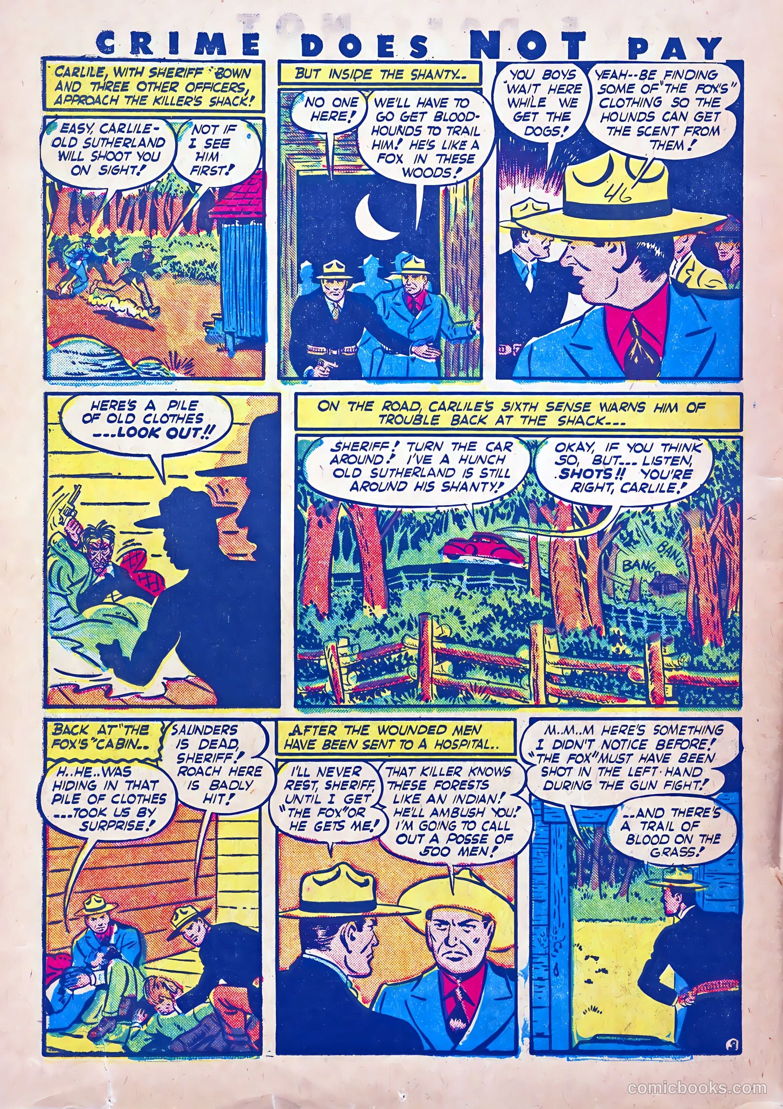 Crime Does Not Pay #25 (1943) — page 48 of 68
