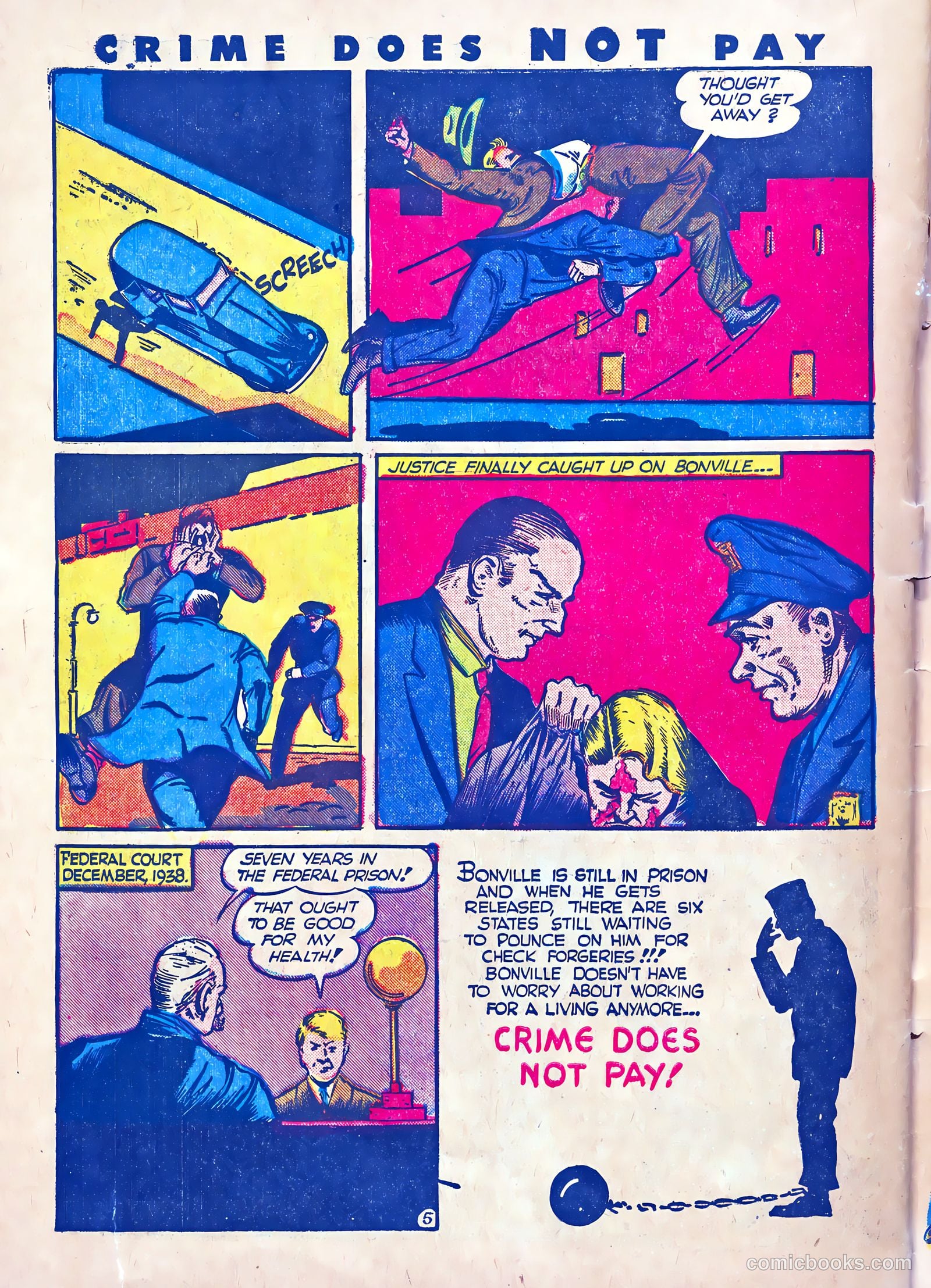 Crime Does Not Pay #25 (1943) — page 58 of 68