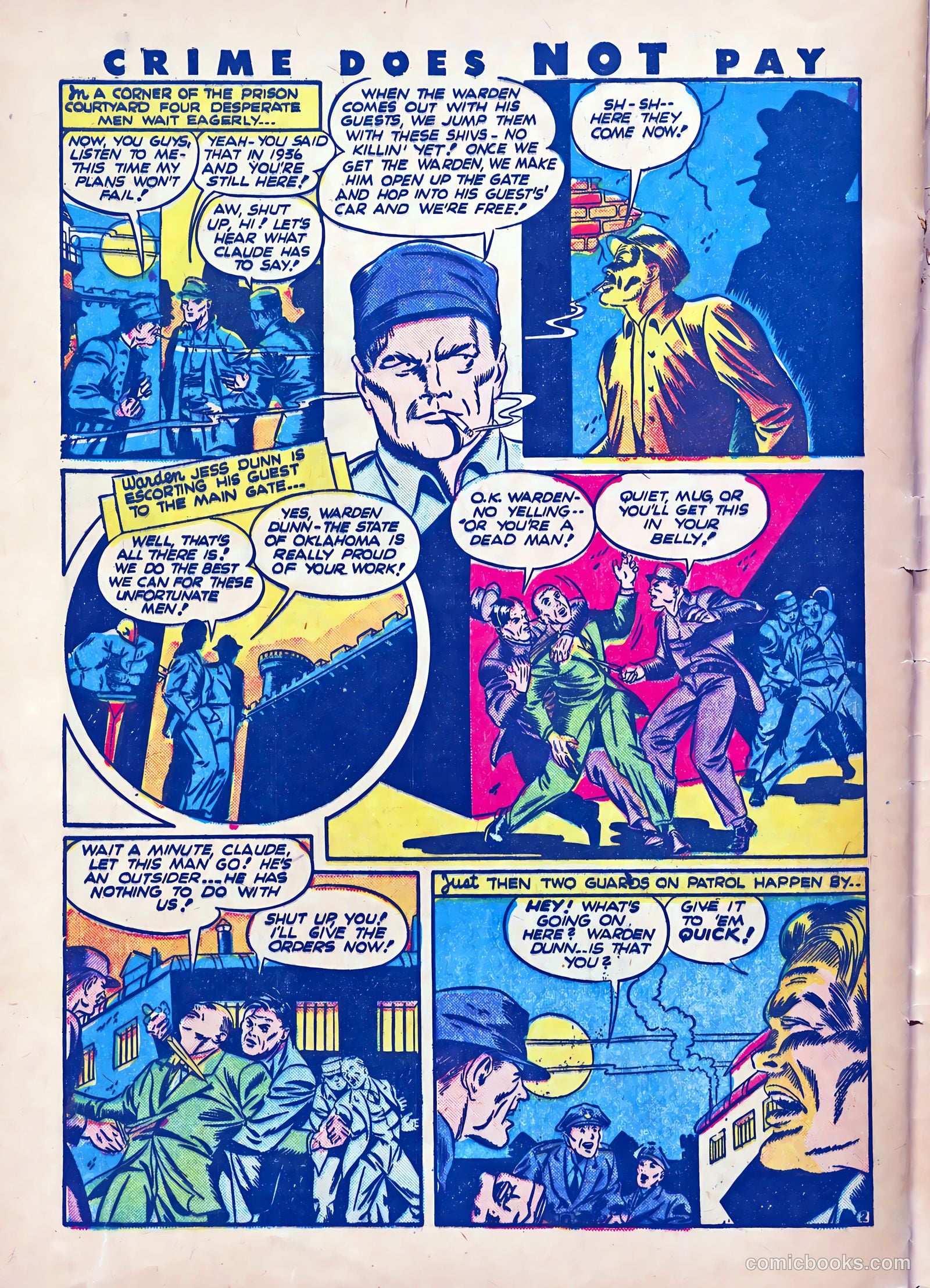 Crime Does Not Pay #25 (1943) — page 60 of 68