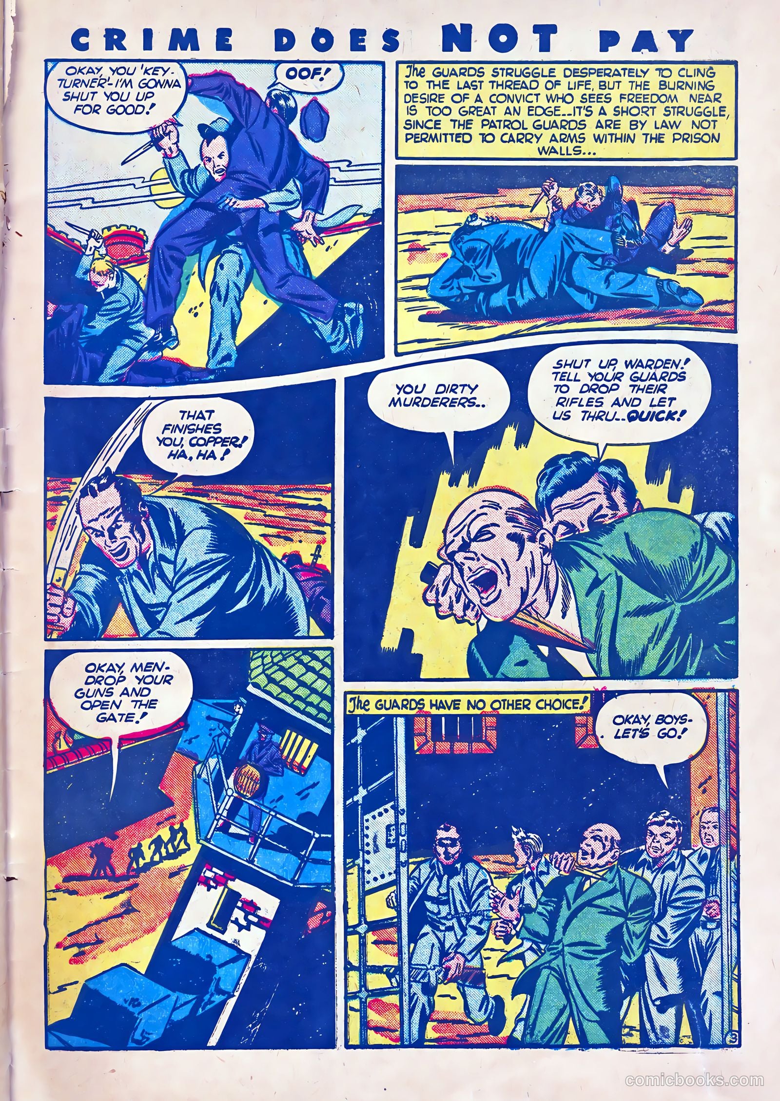 Crime Does Not Pay #25 (1943) — page 61 of 68
