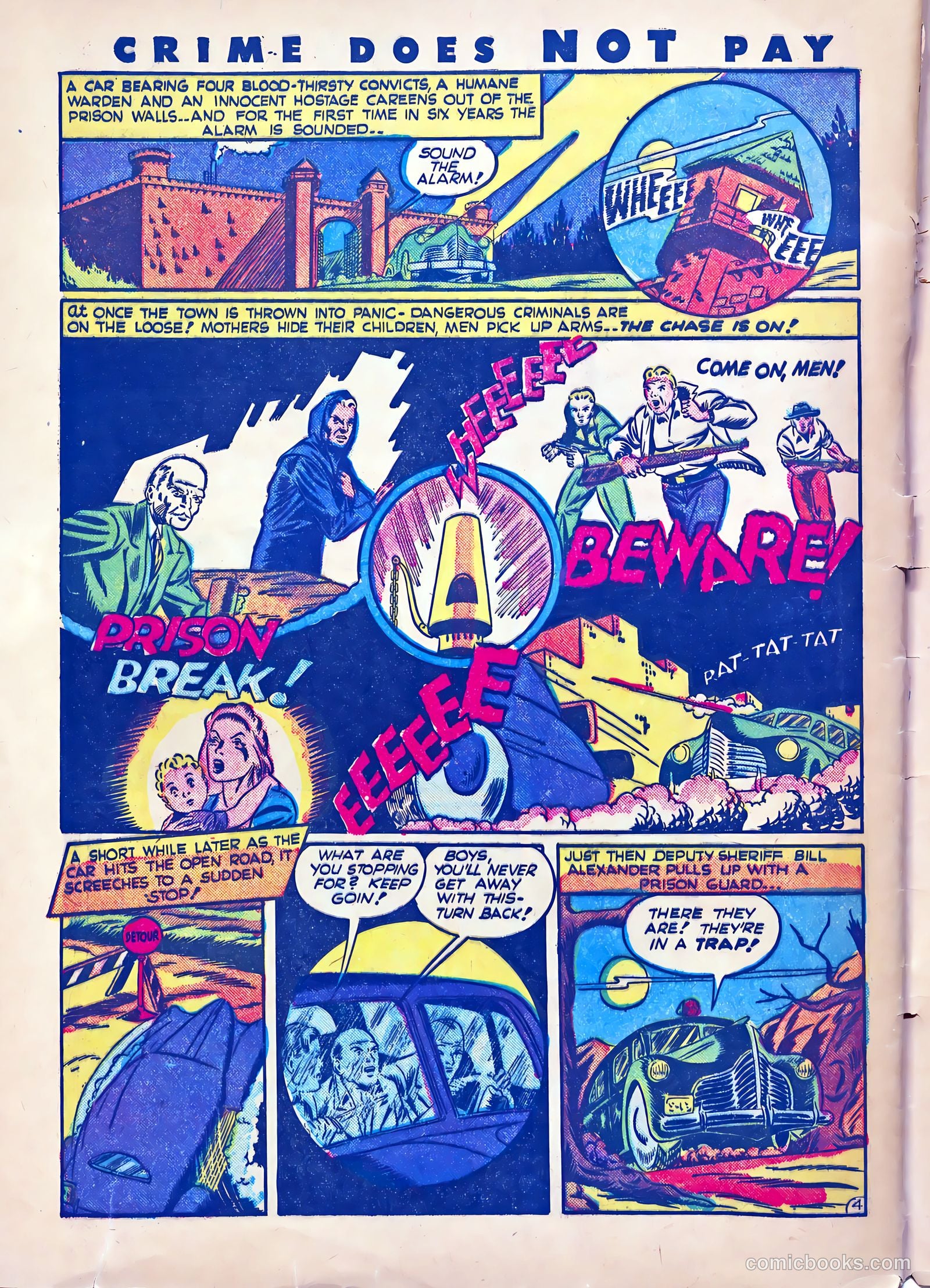 Crime Does Not Pay #25 (1943) — page 62 of 68