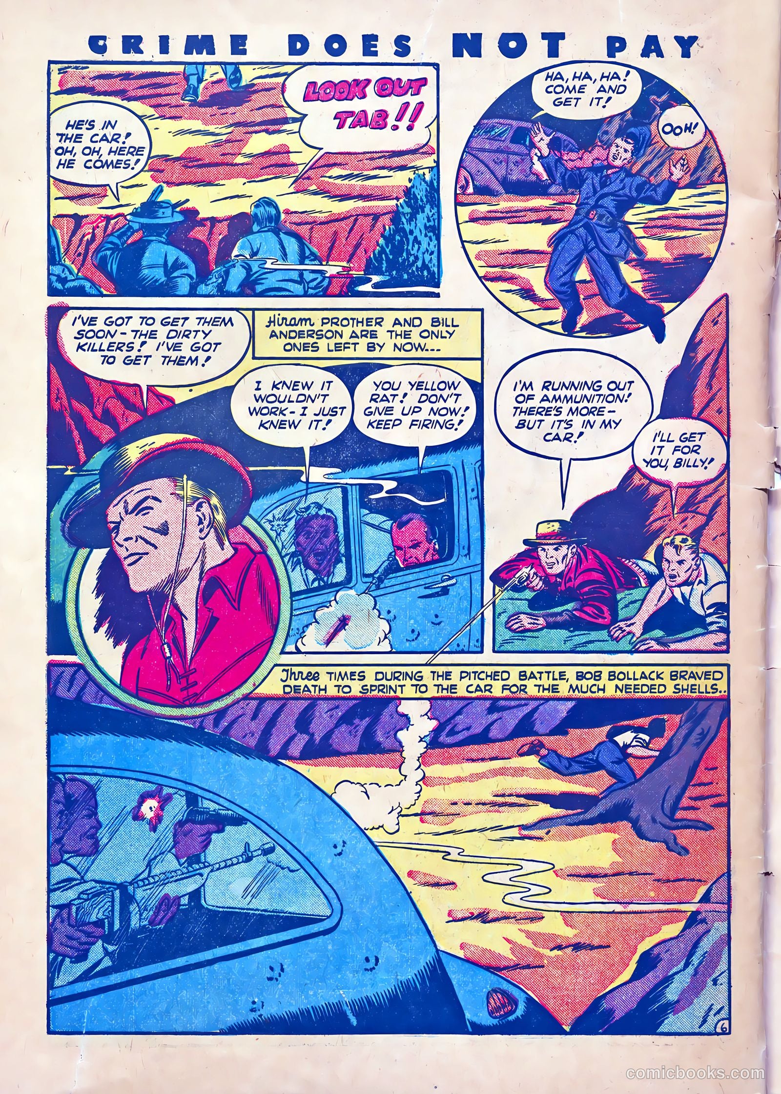 Crime Does Not Pay #25 (1943) — page 64 of 68