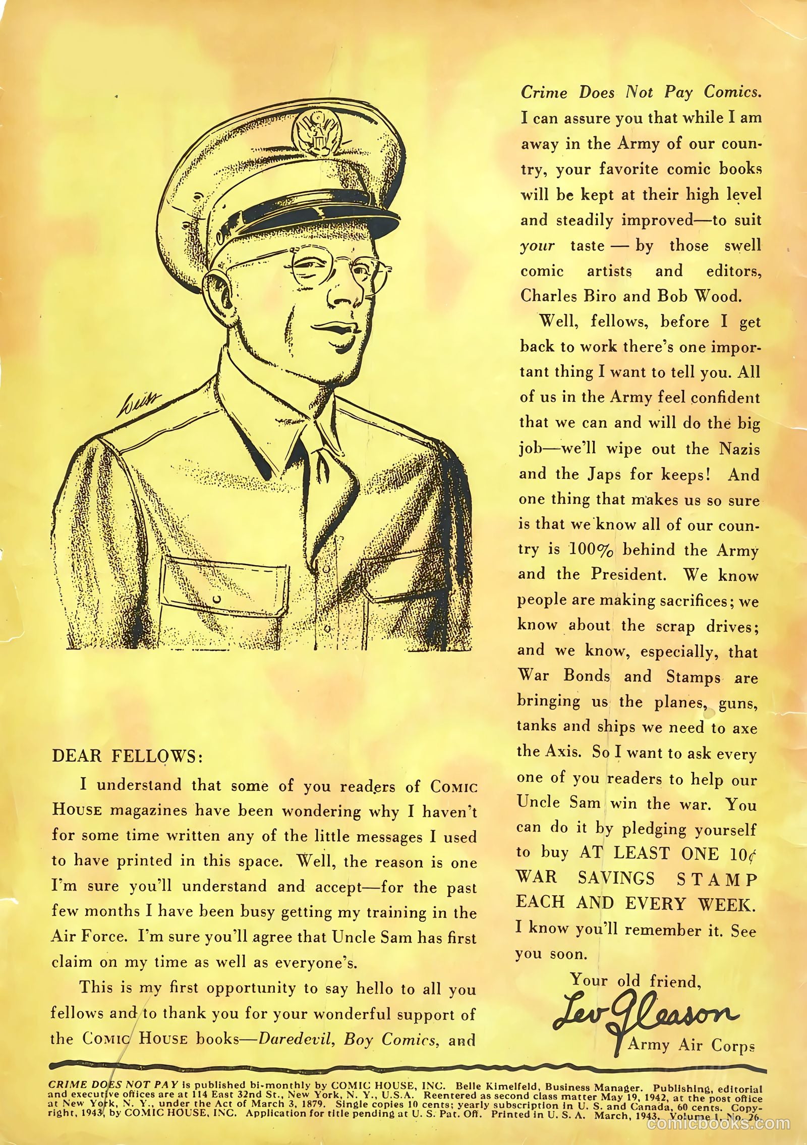 Crime Does Not Pay #26 (1943) — page 2 of 68