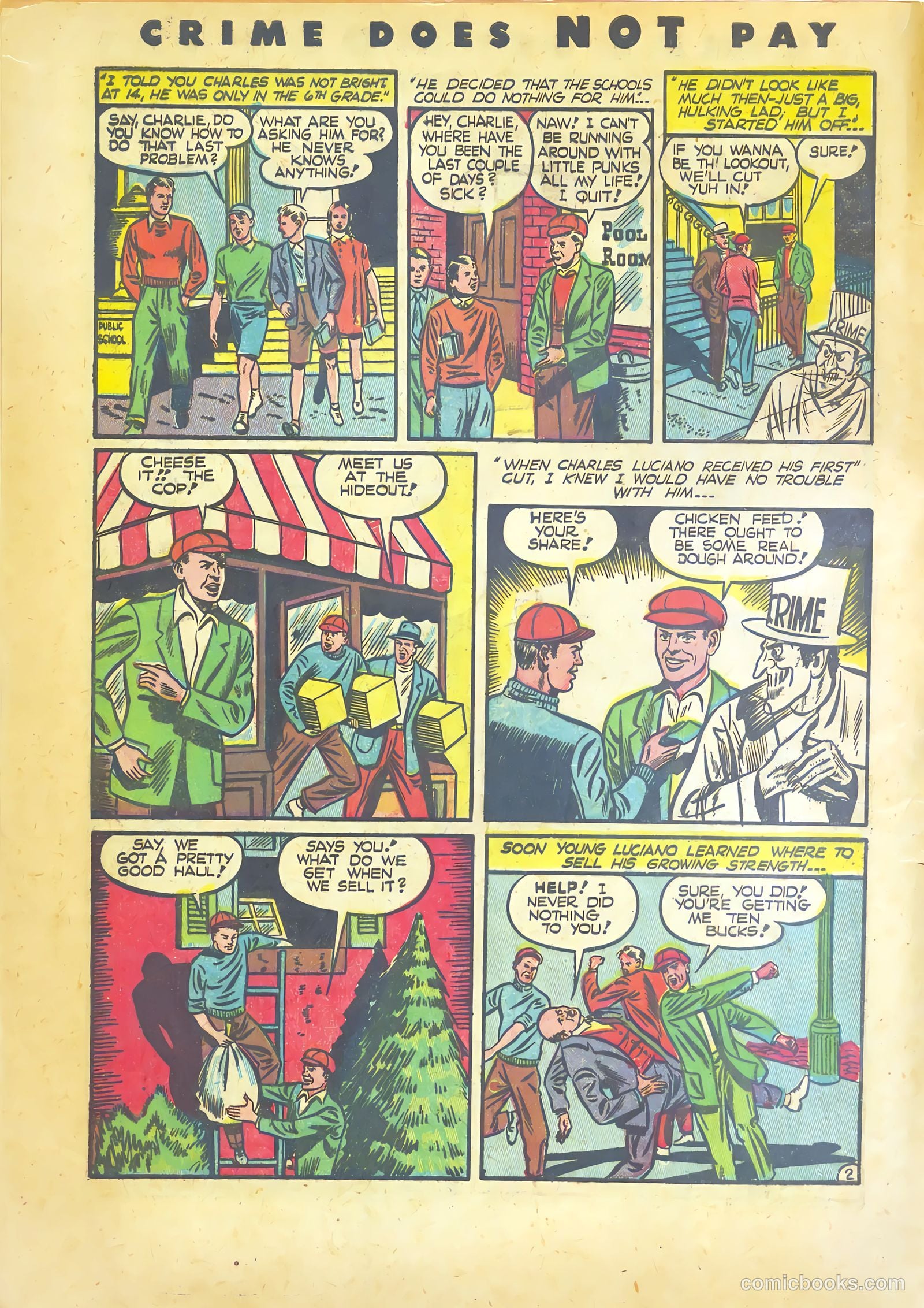 Crime Does Not Pay #26 (1943) — page 6 of 68