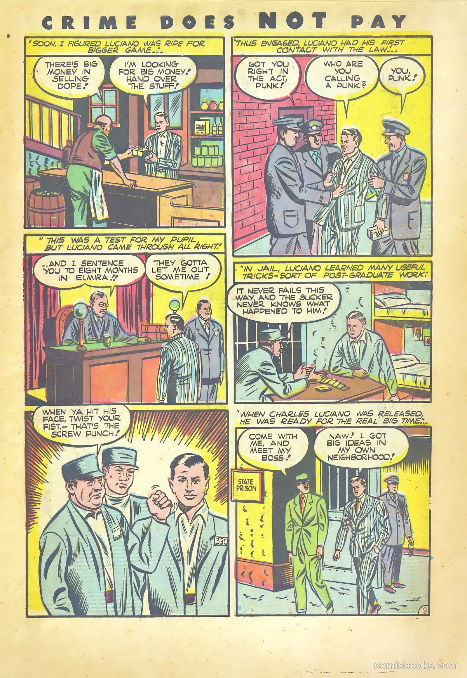 Crime Does Not Pay #26 (1943) — page 7 of 68