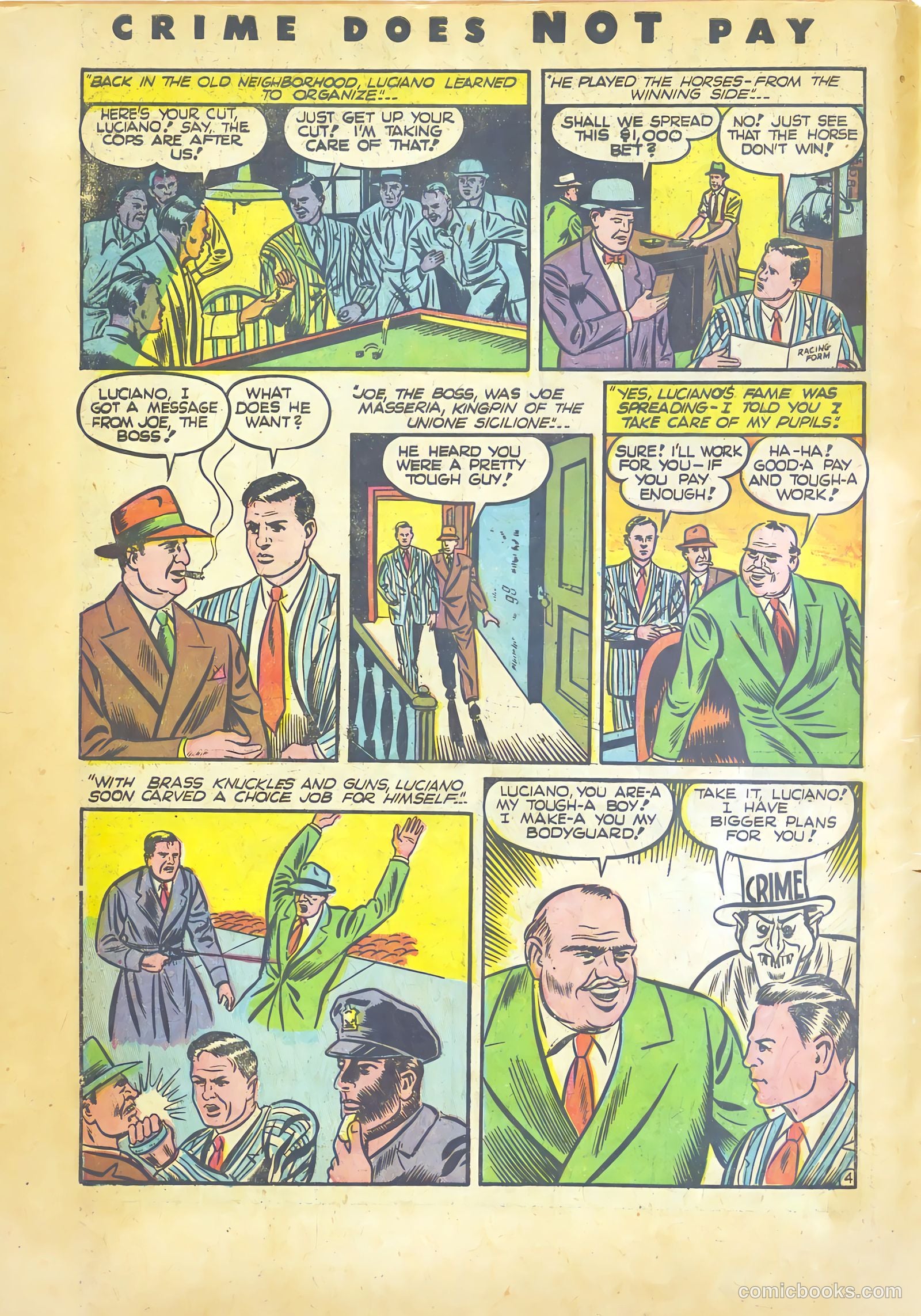 Crime Does Not Pay #26 (1943) — page 8 of 68