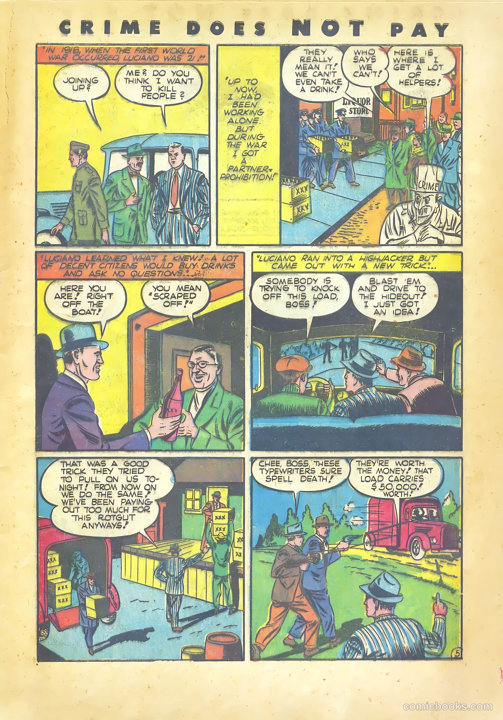 Crime Does Not Pay #26 (1943) — page 9 of 68