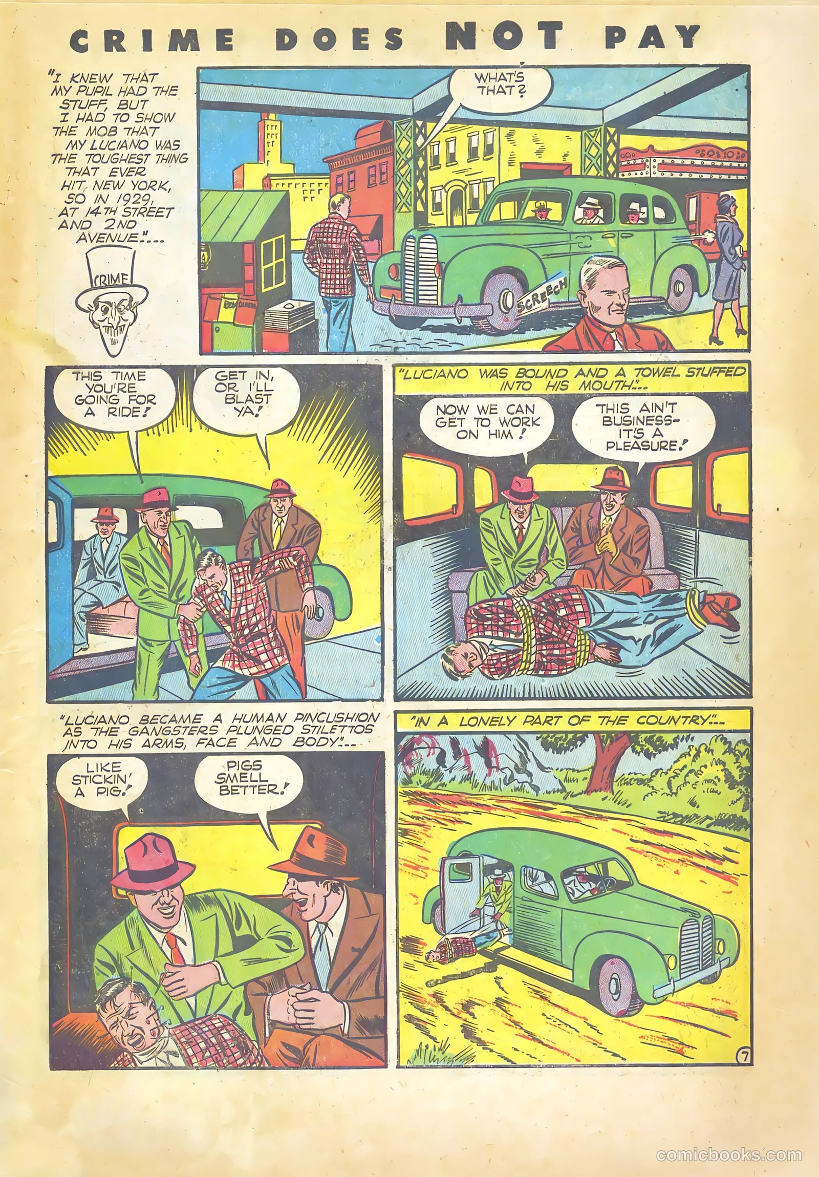 Crime Does Not Pay #26 (1943) — page 11 of 68