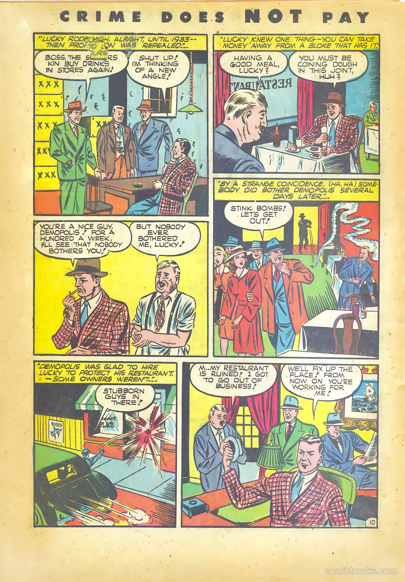 Crime Does Not Pay #26 (1943) — page 14 of 68