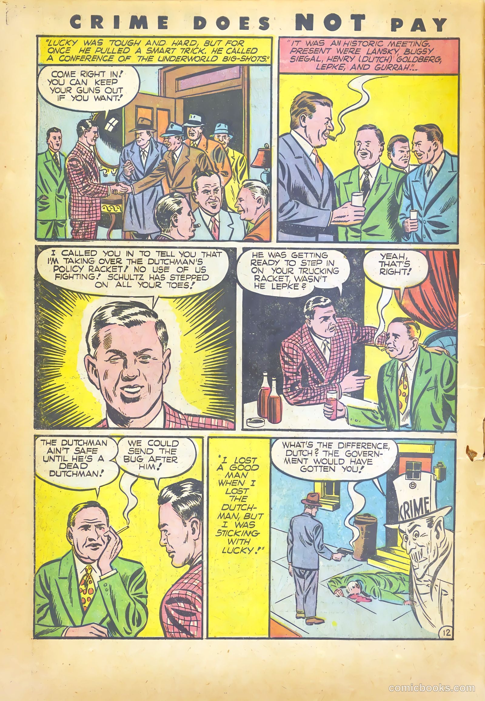Crime Does Not Pay #26 (1943) — page 16 of 68