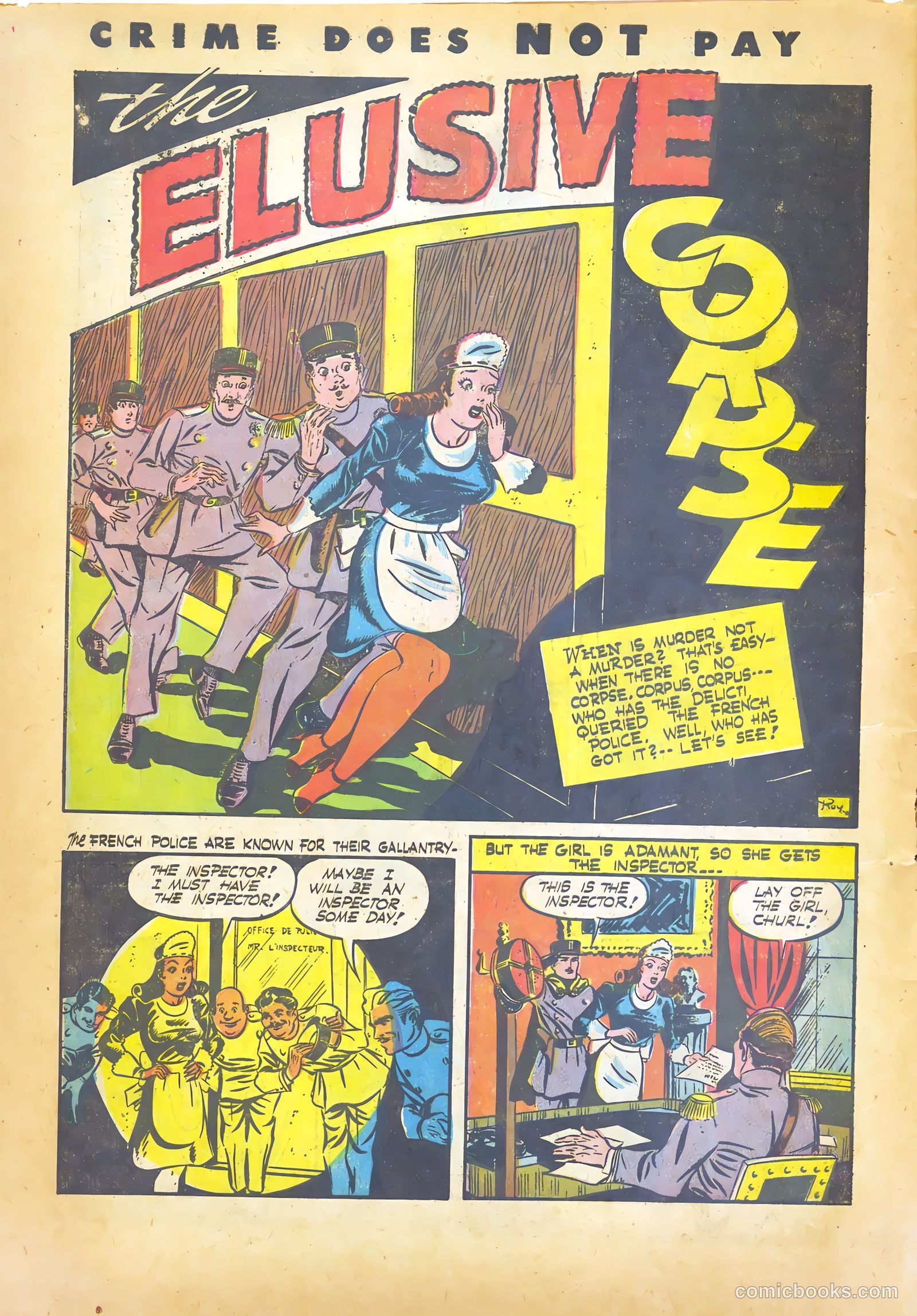Crime Does Not Pay #26 (1943) — page 18 of 68