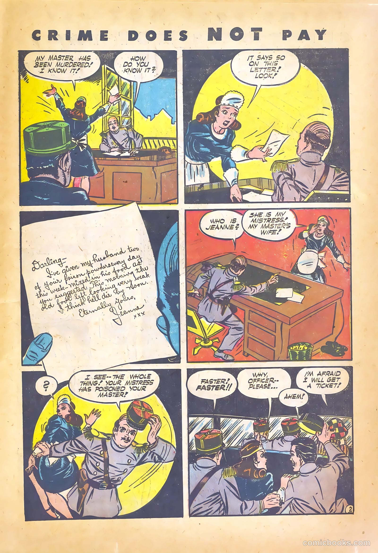Crime Does Not Pay #26 (1943) — page 19 of 68