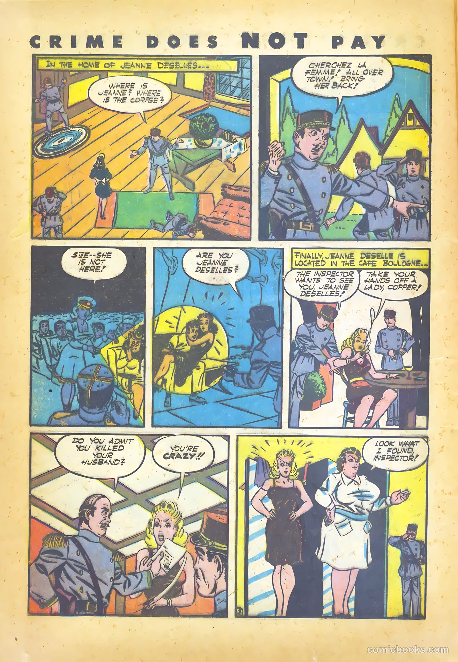 Crime Does Not Pay #26 (1943) — page 20 of 68
