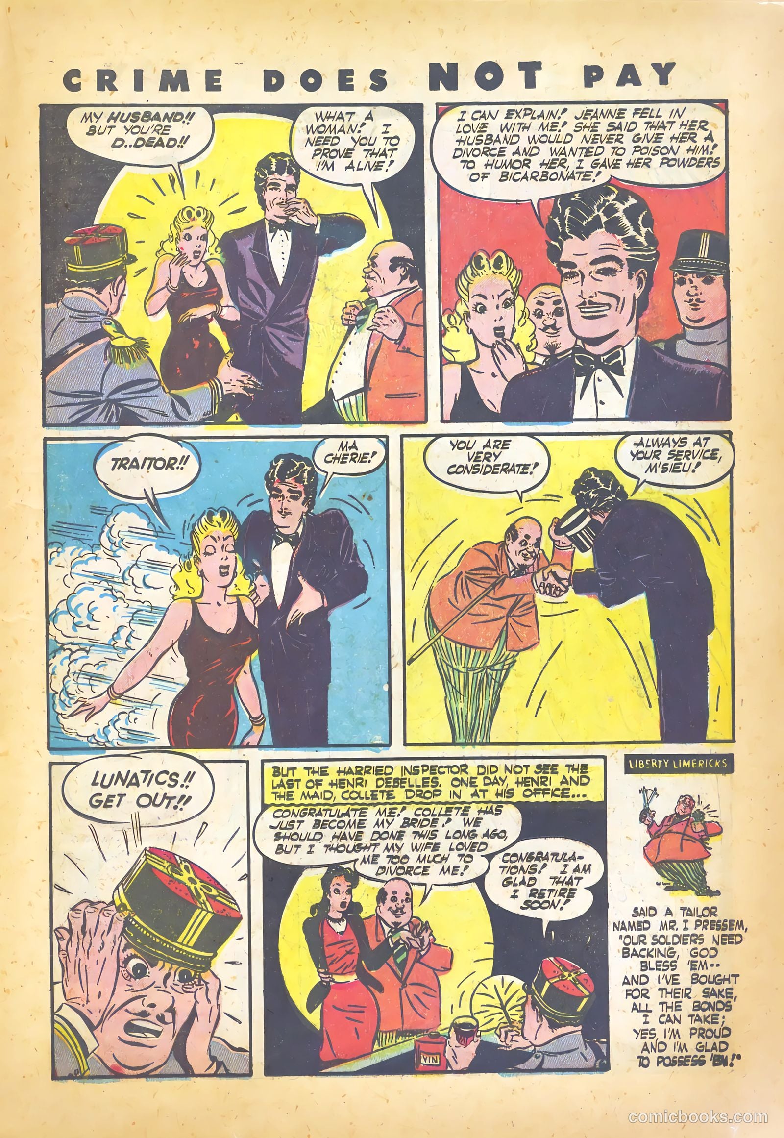 Crime Does Not Pay #26 (1943) — page 23 of 68