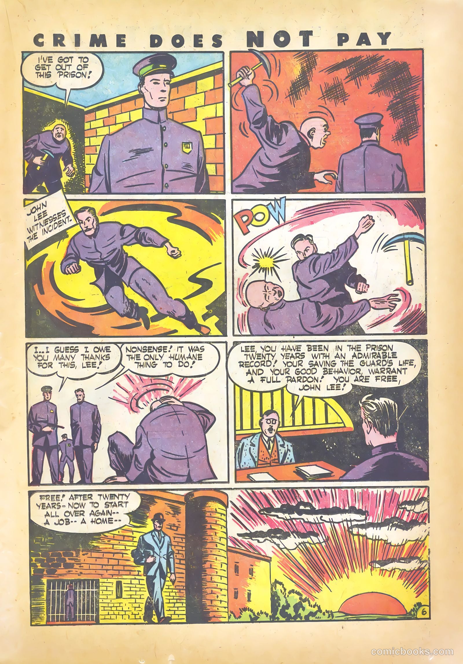 Crime Does Not Pay #26 (1943) — page 29 of 68