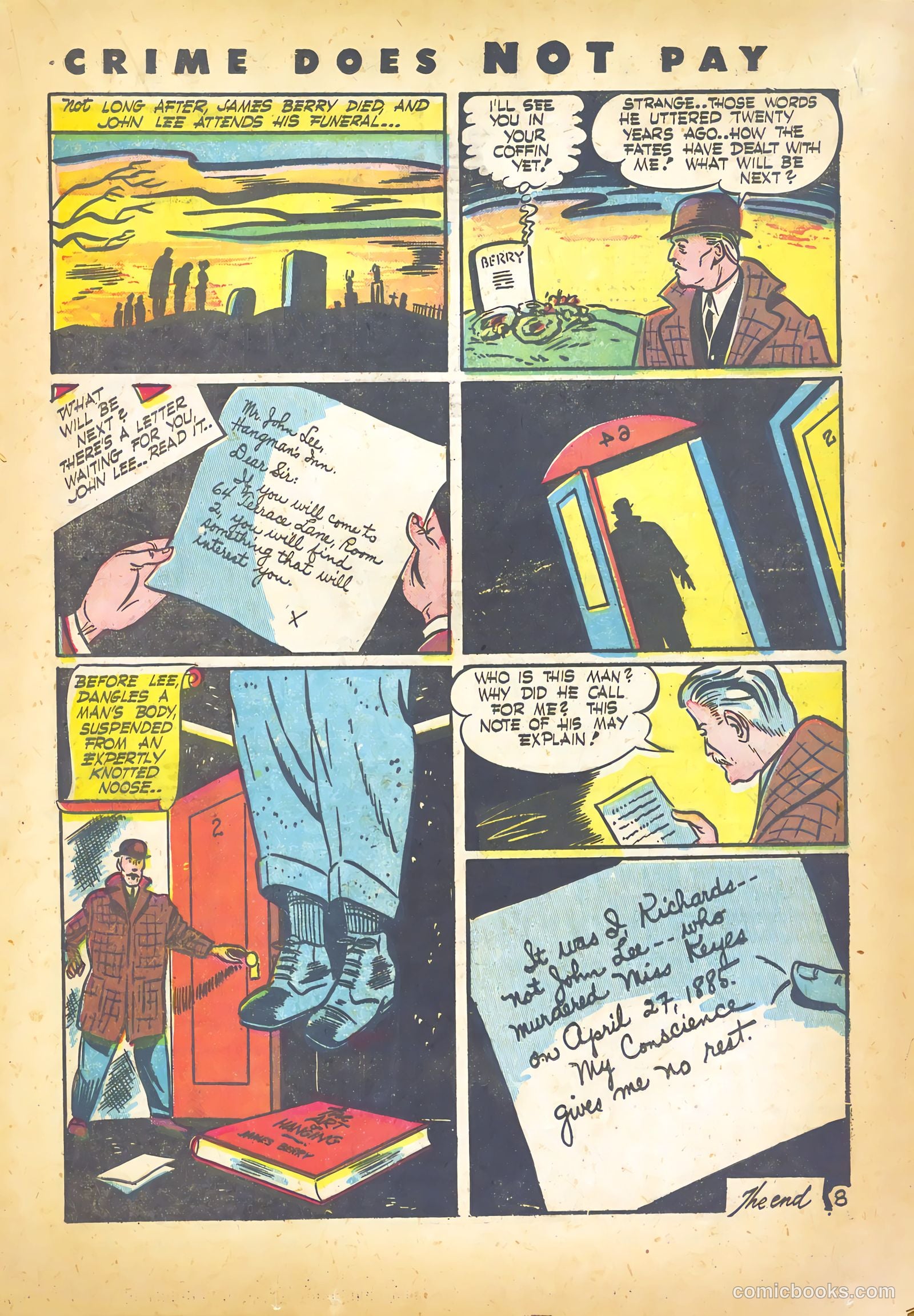 Crime Does Not Pay #26 (1943) — page 31 of 68