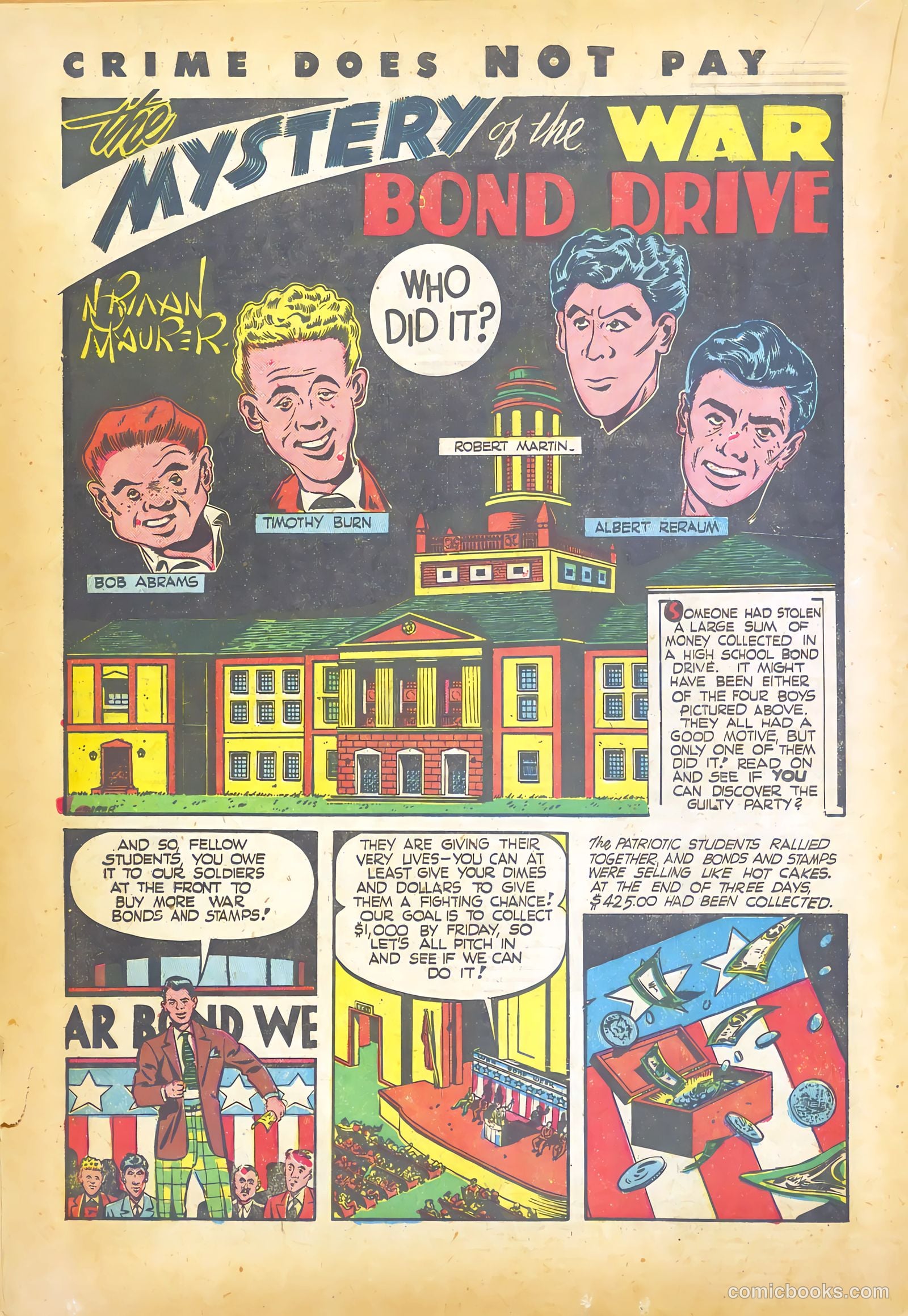 Crime Does Not Pay #26 (1943) — page 34 of 68