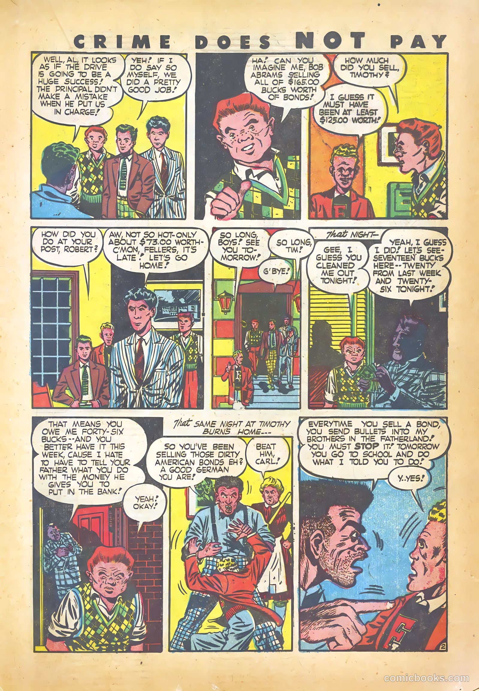 Crime Does Not Pay #26 (1943) — page 35 of 68