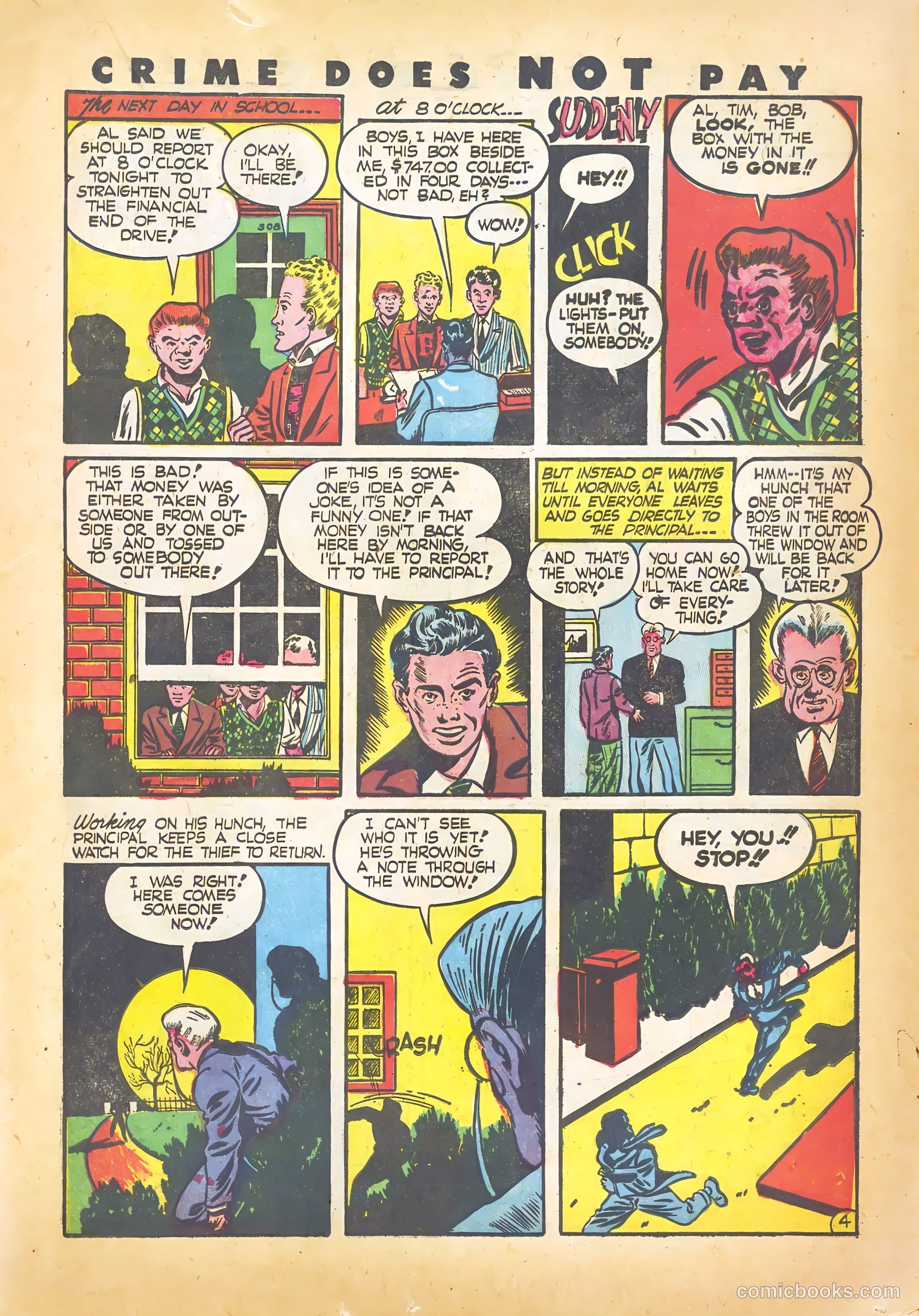 Crime Does Not Pay #26 (1943) — page 37 of 68