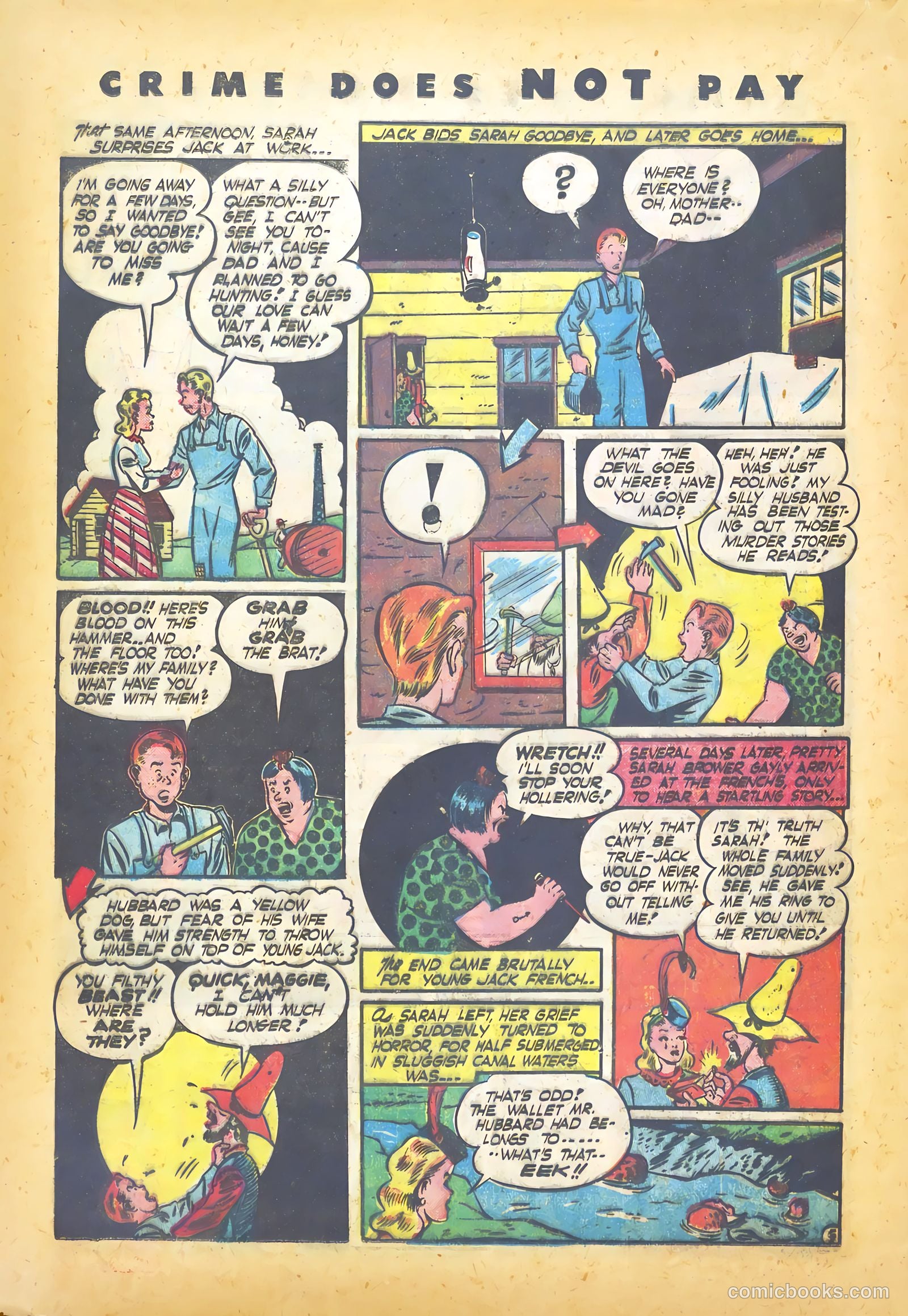 Crime Does Not Pay #26 (1943) — page 44 of 68
