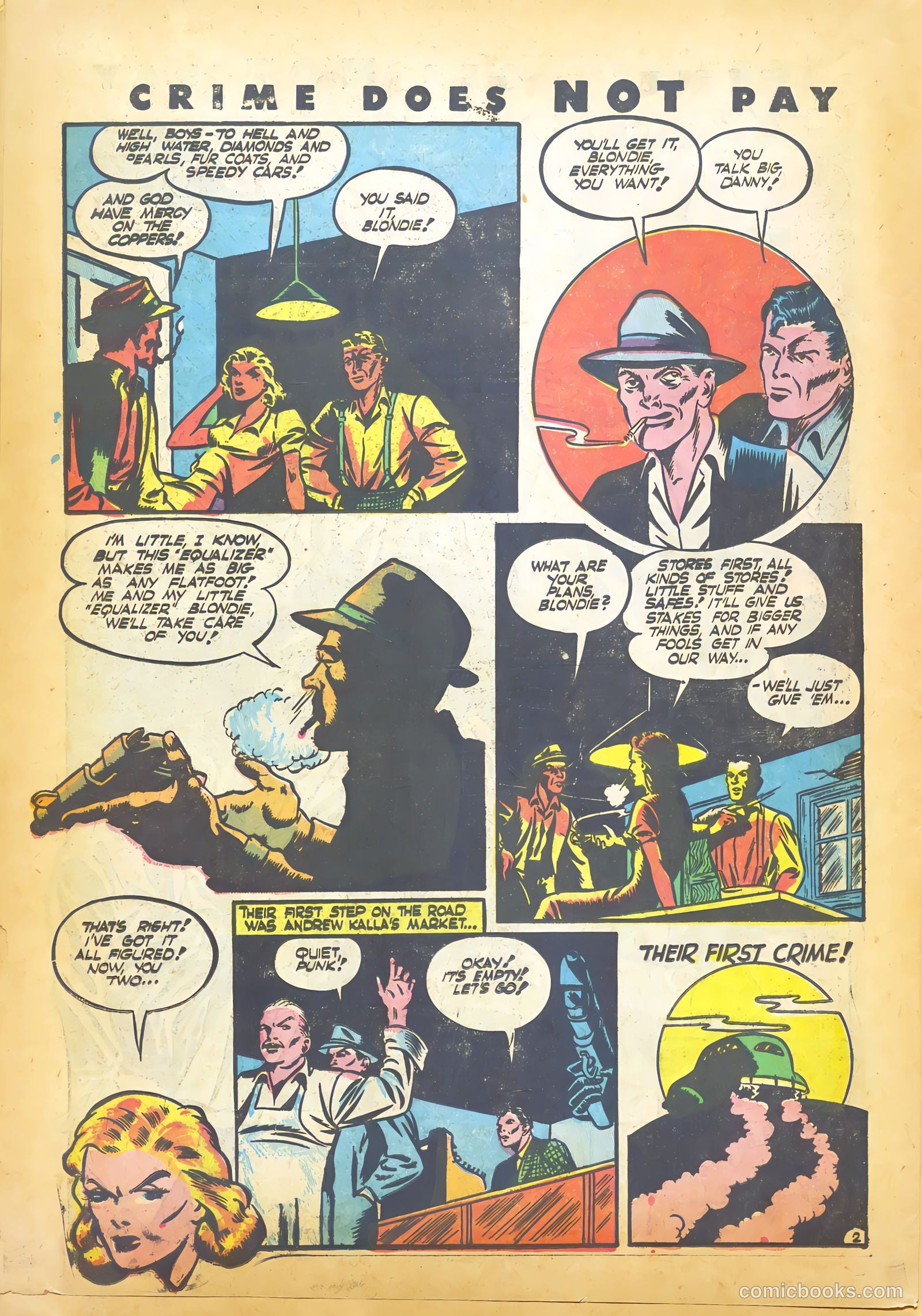 Crime Does Not Pay #26 (1943) — page 48 of 68