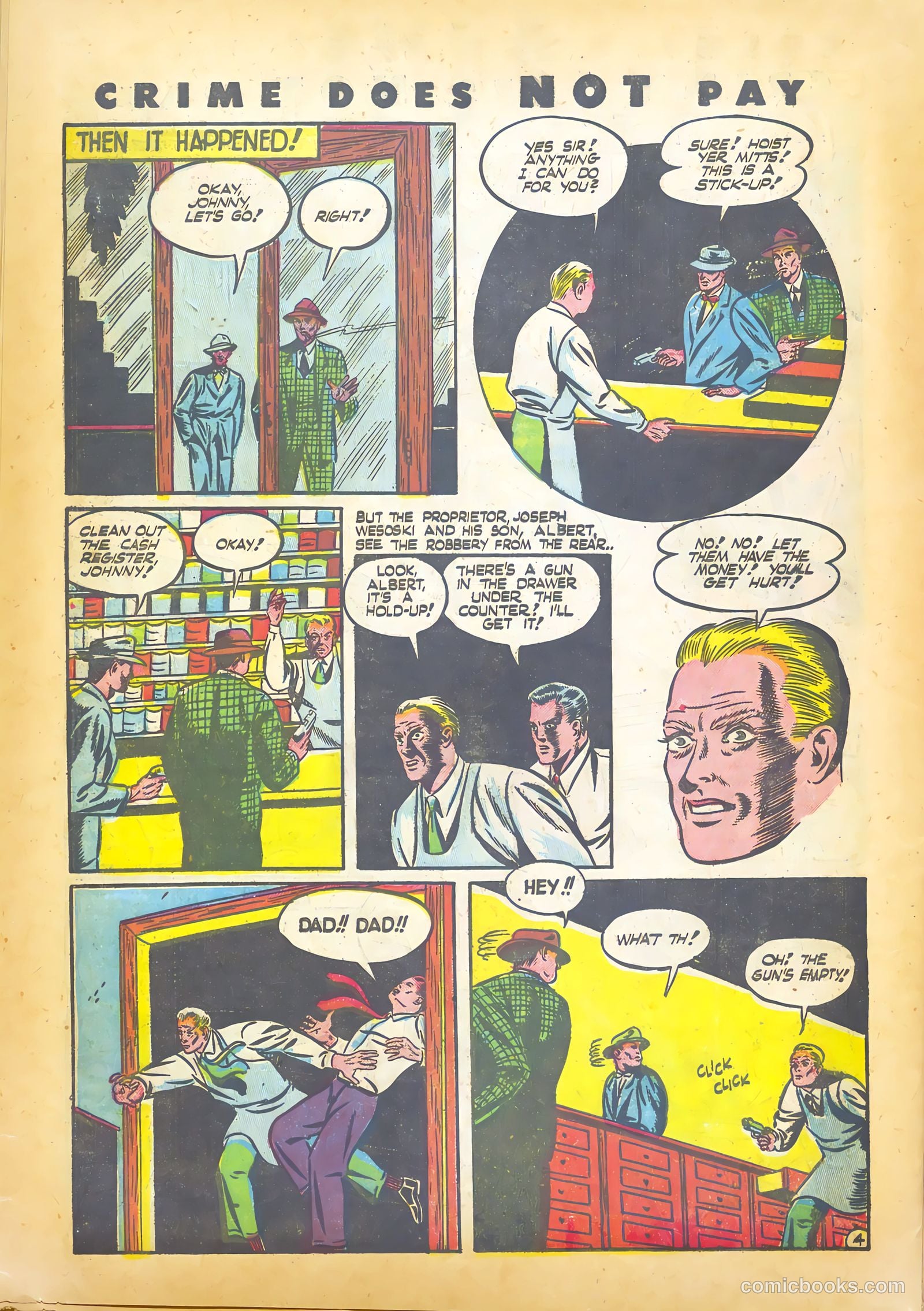 Crime Does Not Pay #26 (1943) — page 50 of 68