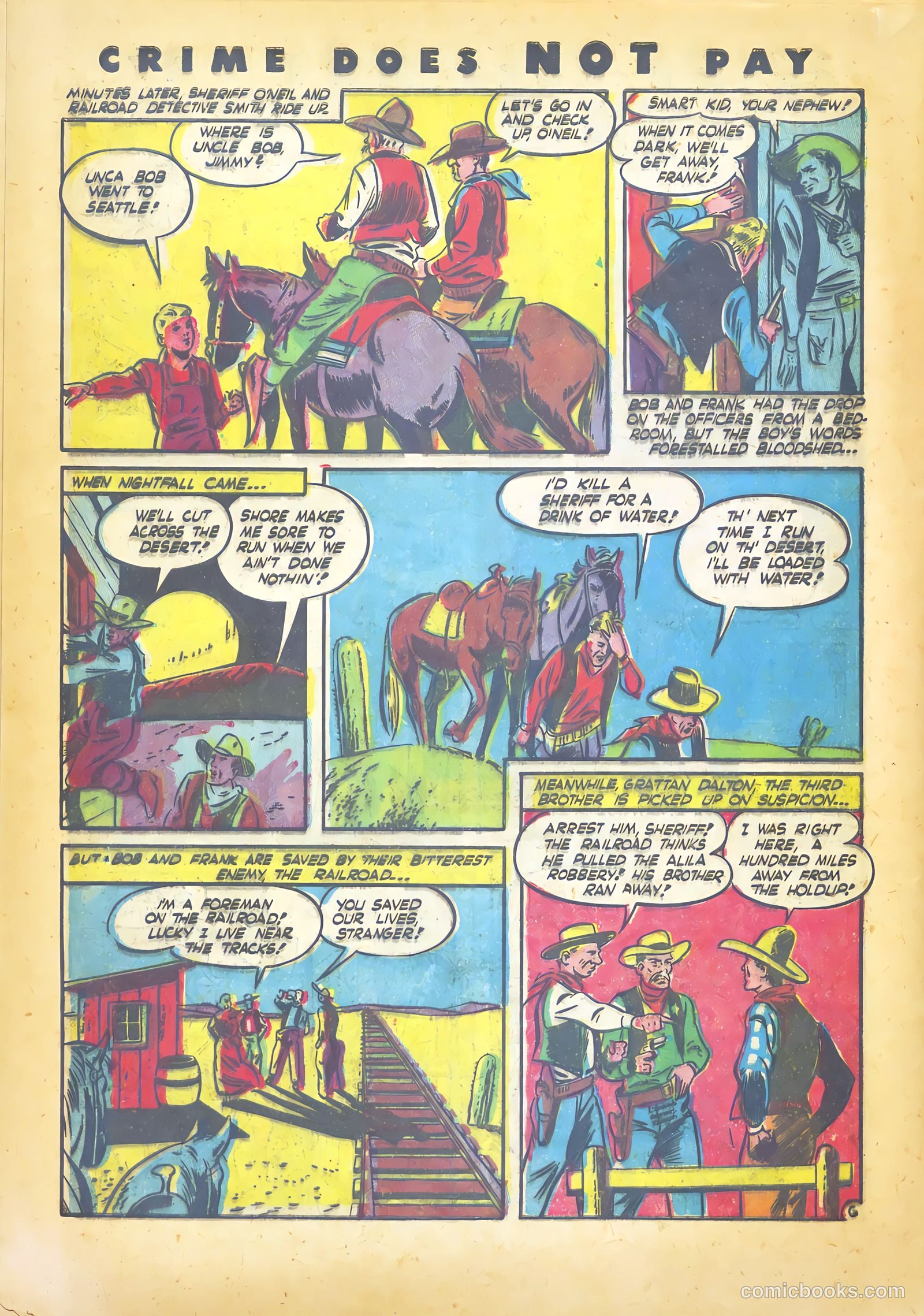 Crime Does Not Pay #26 (1943) — page 60 of 68