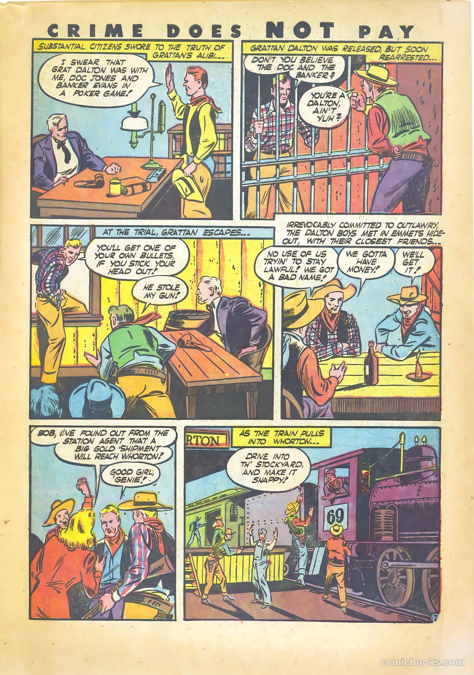 Crime Does Not Pay #26 (1943) — page 61 of 68