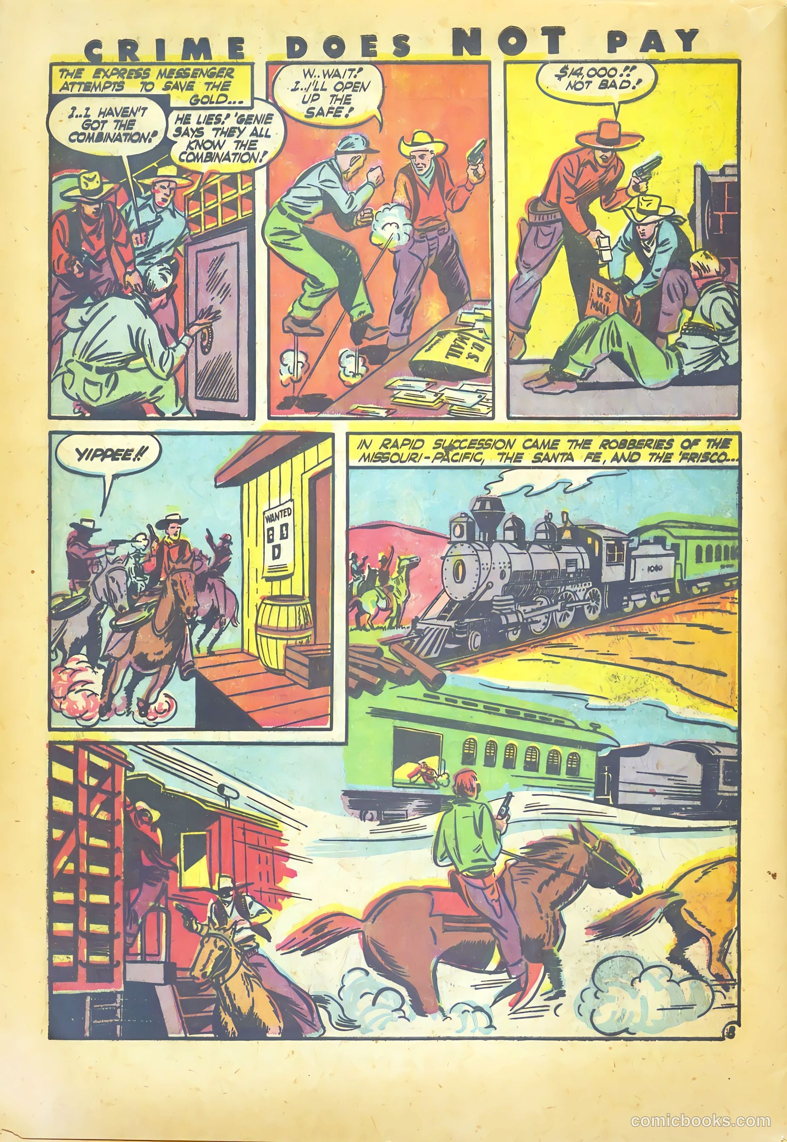Crime Does Not Pay #26 (1943) — page 62 of 68