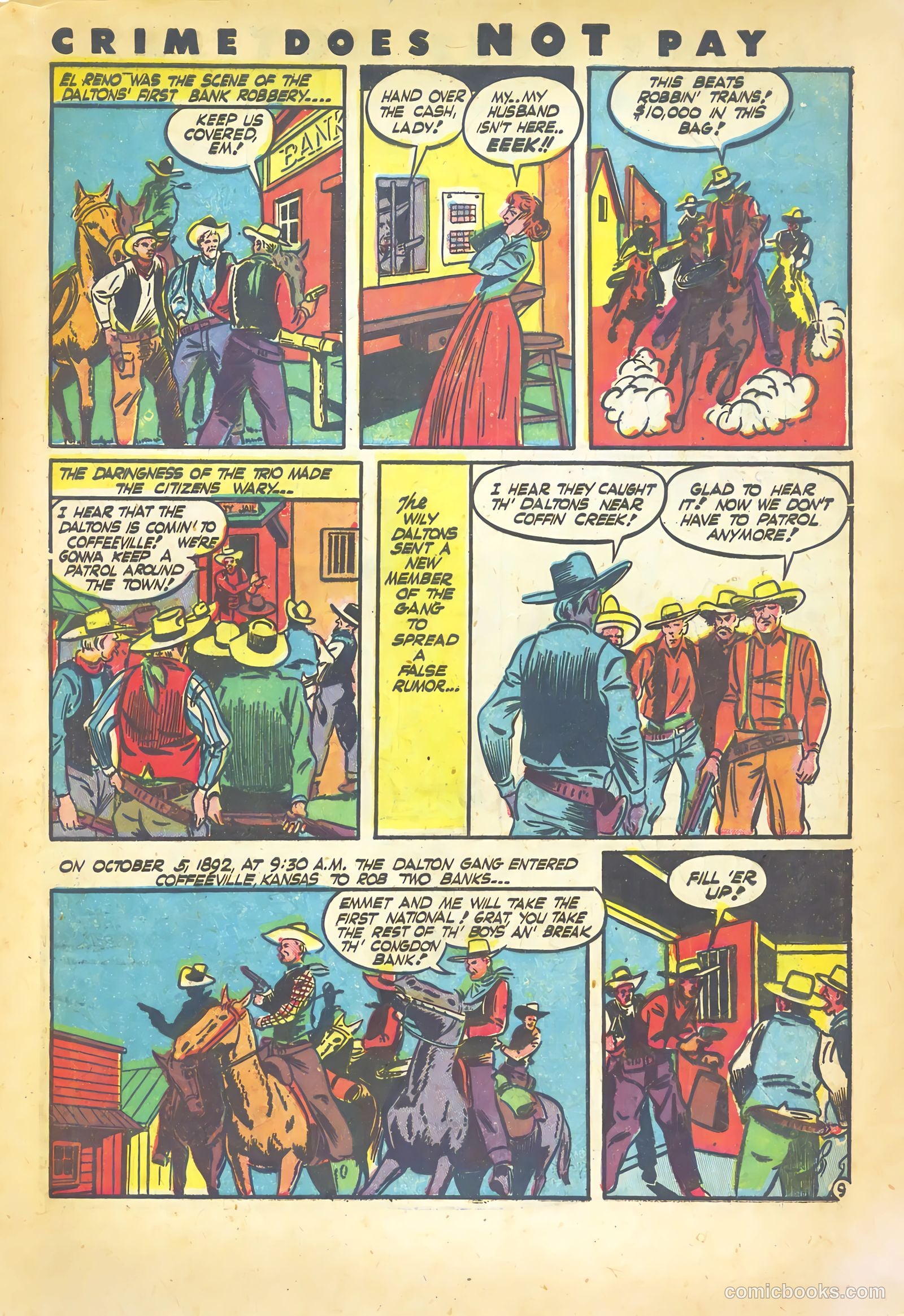 Crime Does Not Pay #26 (1943) — page 63 of 68
