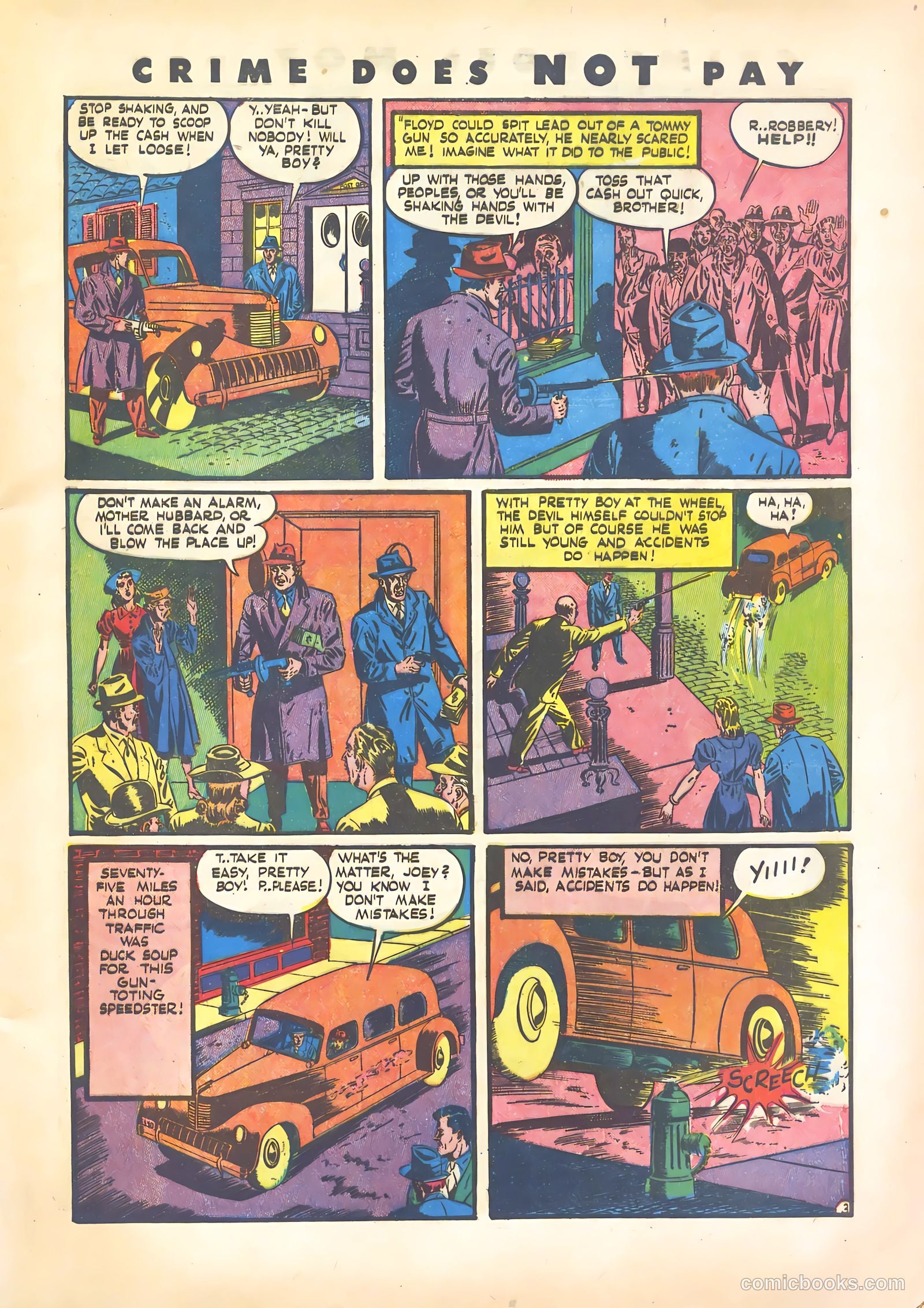 Crime Does Not Pay #27 (1943) — page 7 of 68