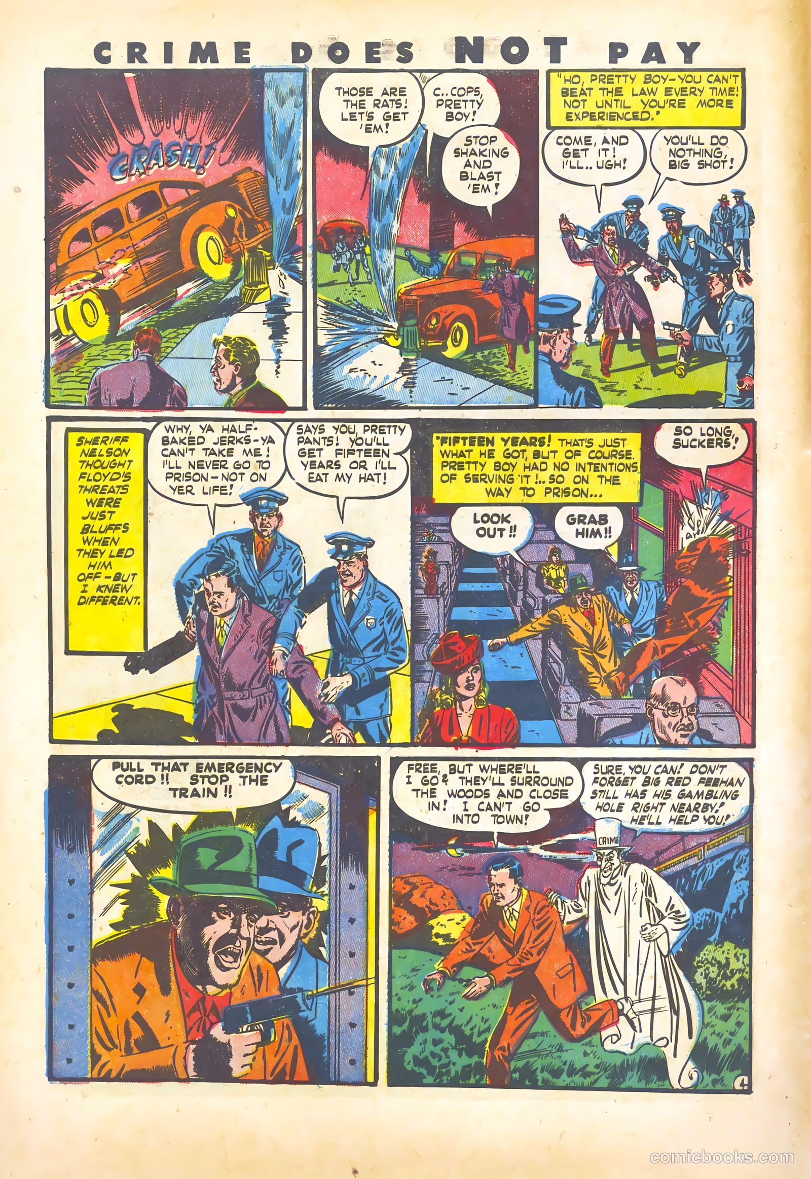 Crime Does Not Pay #27 (1943) — page 8 of 68