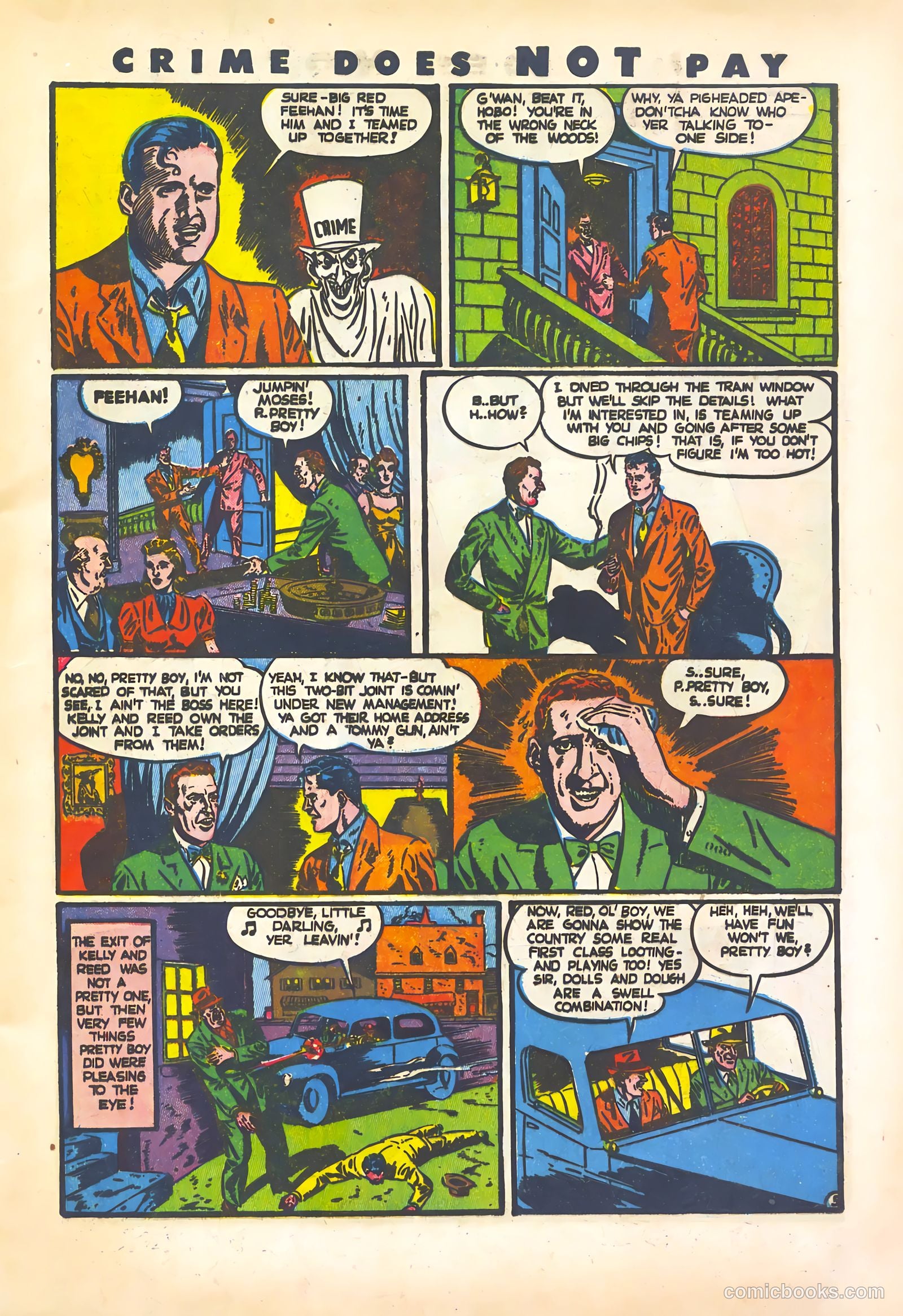 Crime Does Not Pay #27 (1943) — page 9 of 68