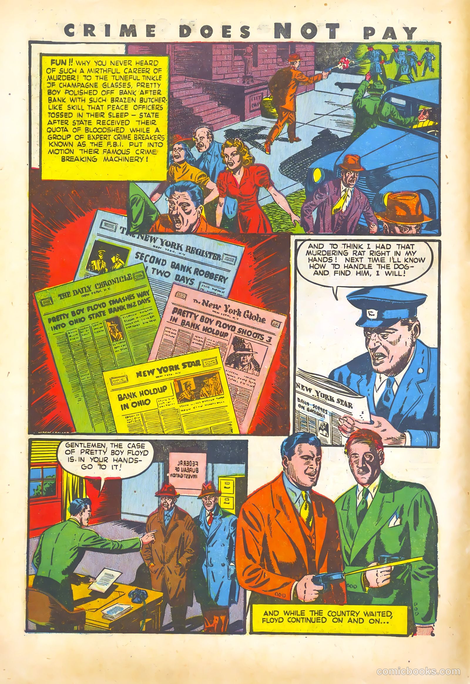 Crime Does Not Pay #27 (1943) — page 10 of 68